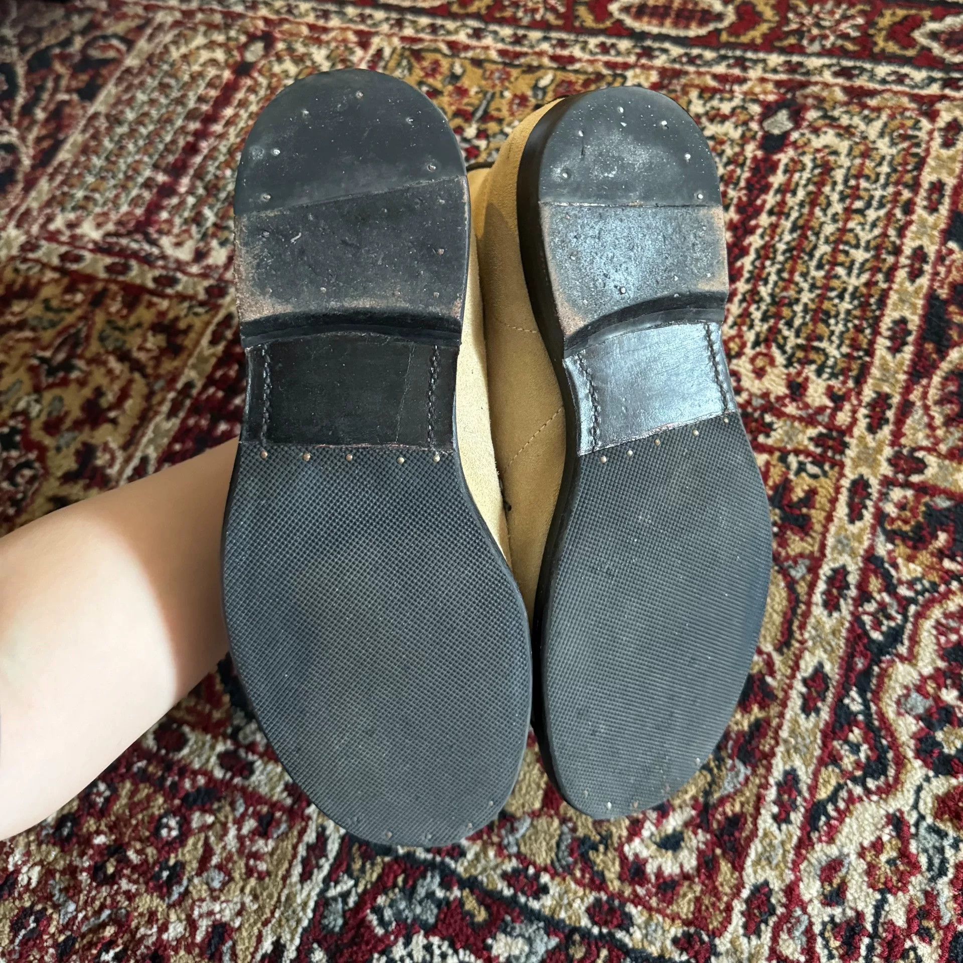 Vintage Goodyear Suede Retro Motorcycle Boots Size US 6 / IT 36 - 7 Thumbnail