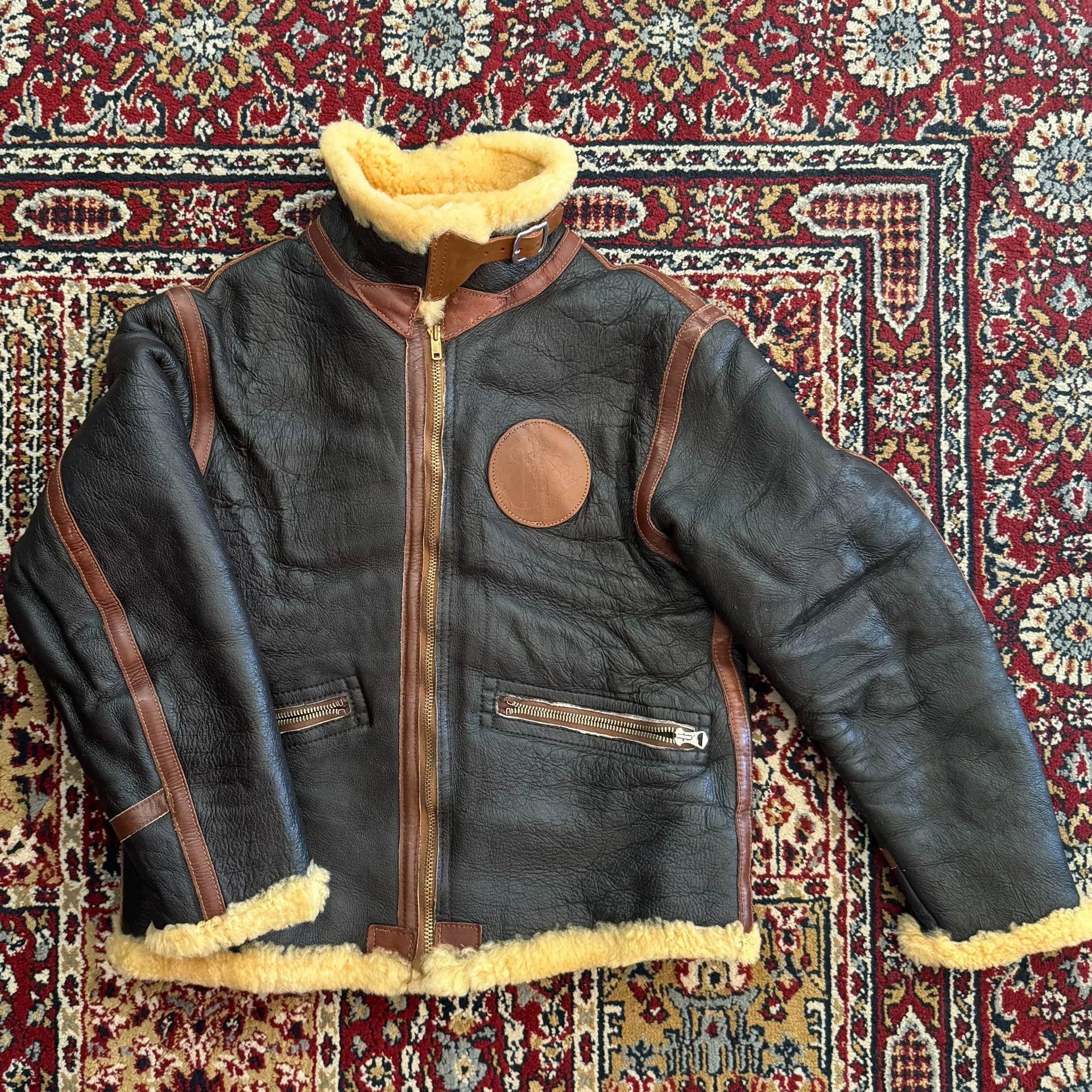 Vintage Vintage Japanese D-1 Shearling Jacket Size US XS / EU 42 / 0 - 5 Thumbnail
