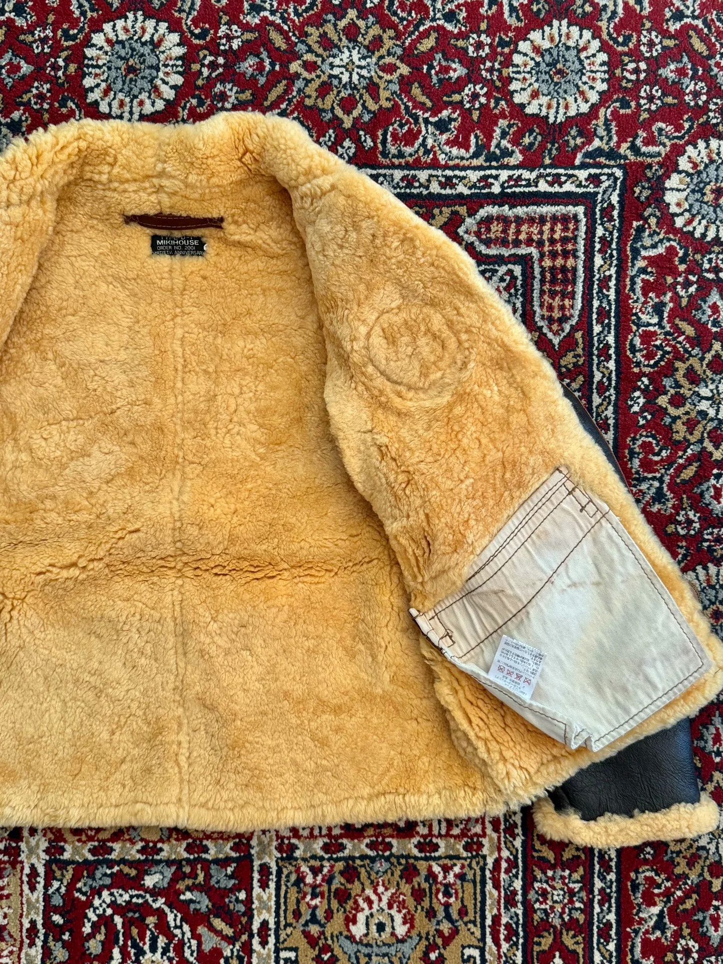 Vintage Vintage Japanese D-1 Shearling Jacket Size US XS / EU 42 / 0 - 3 Thumbnail