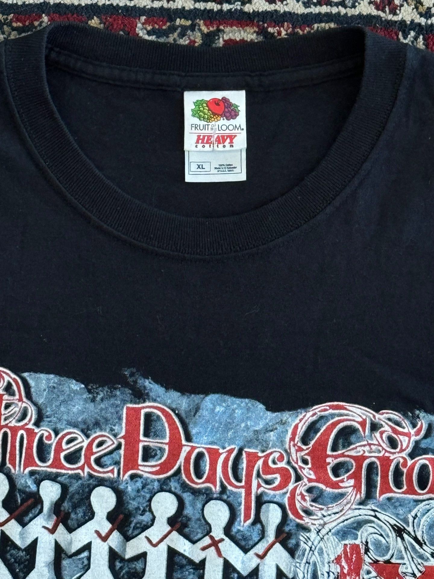 Vintage Vintage Three Days Grace Tee Size US XL / EU 56 / 4 - 3 Thumbnail