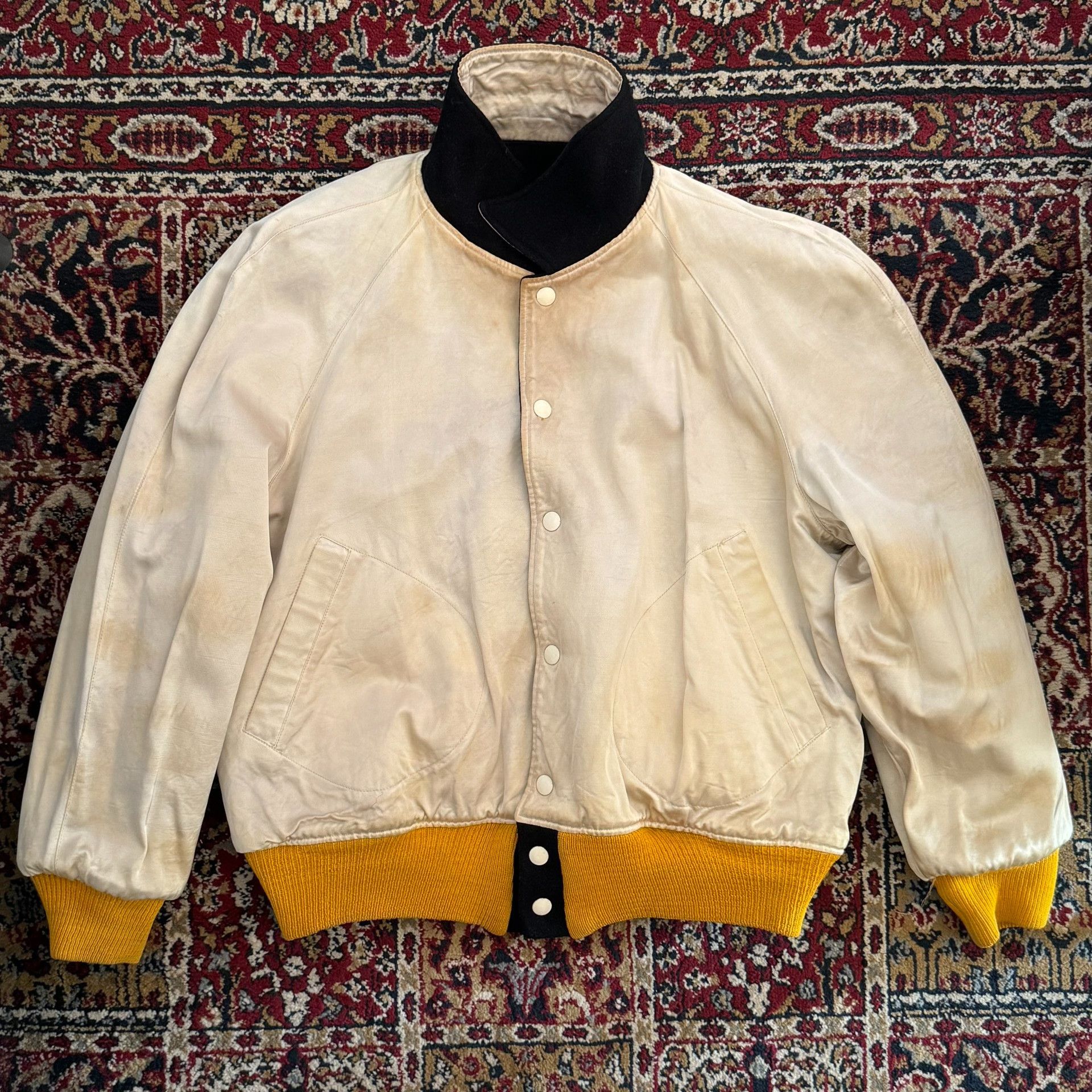 Vintage Vintage 1950s American Letterman Jacket Size US M / EU 48-50 / 2 - 6 Thumbnail