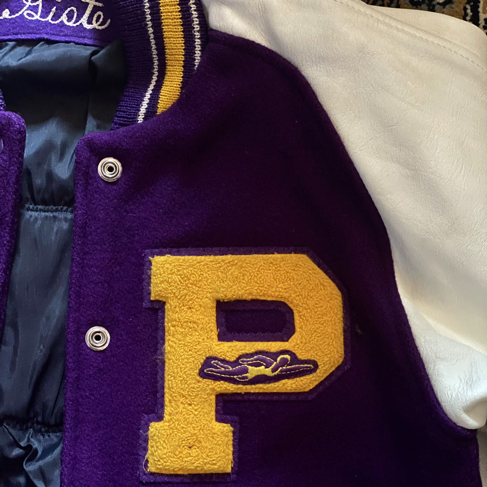 Vintage Vintage Letterman Jacket Size US M / EU 48-50 / 2 - 2 Thumbnail