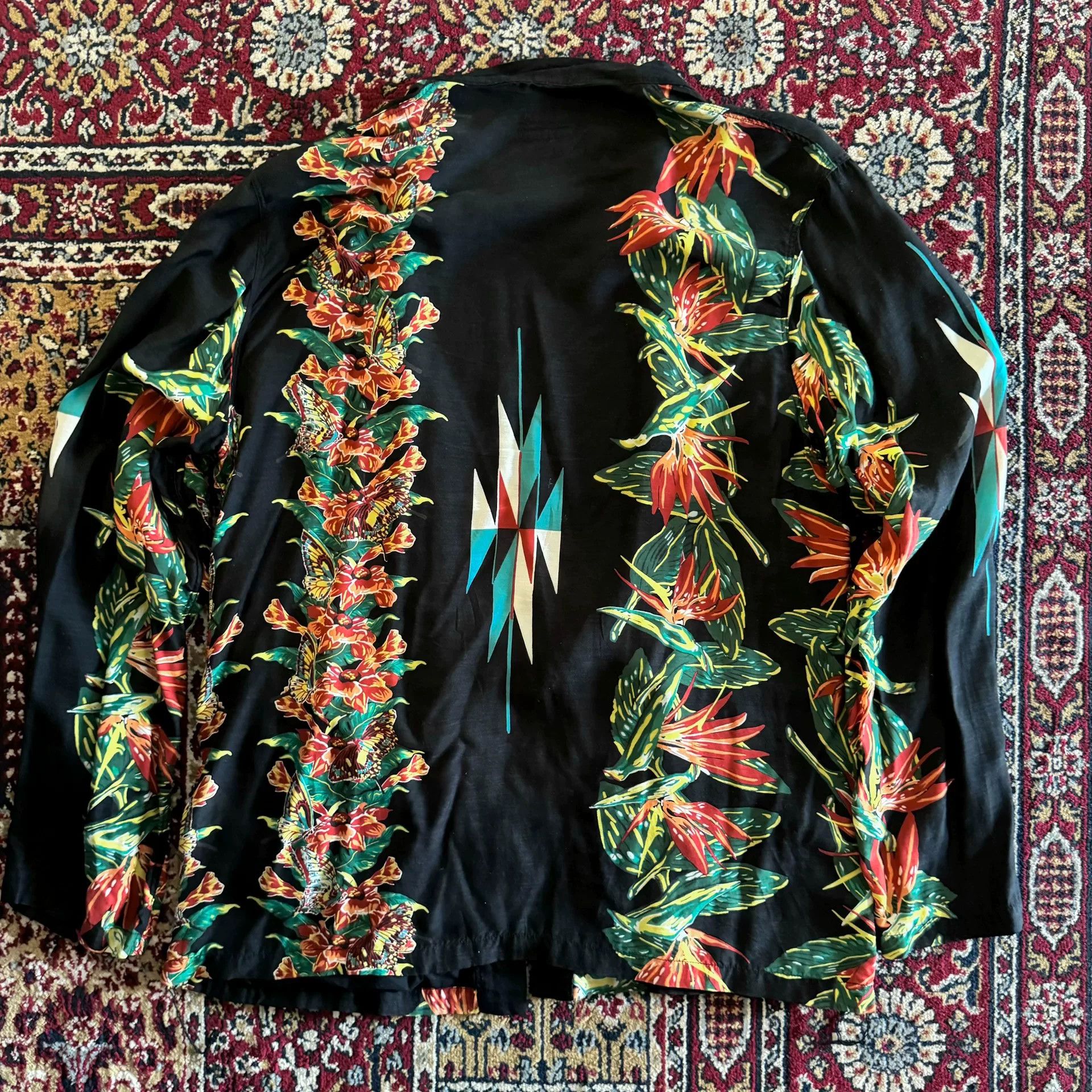 Kapital Kapital Tencel Floral Hawaiian Kimono Size US L / EU 52-54 / 3 - 3 Thumbnail
