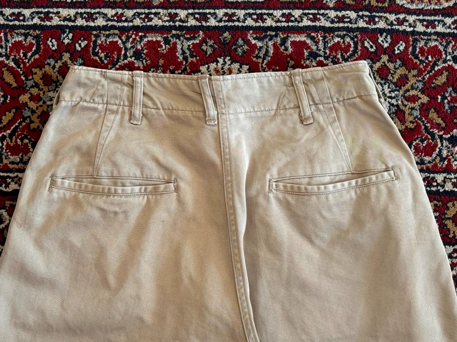 Vintage Vintage 50s US Army Chino Pants Size US 26 / EU 42 - 5 Thumbnail