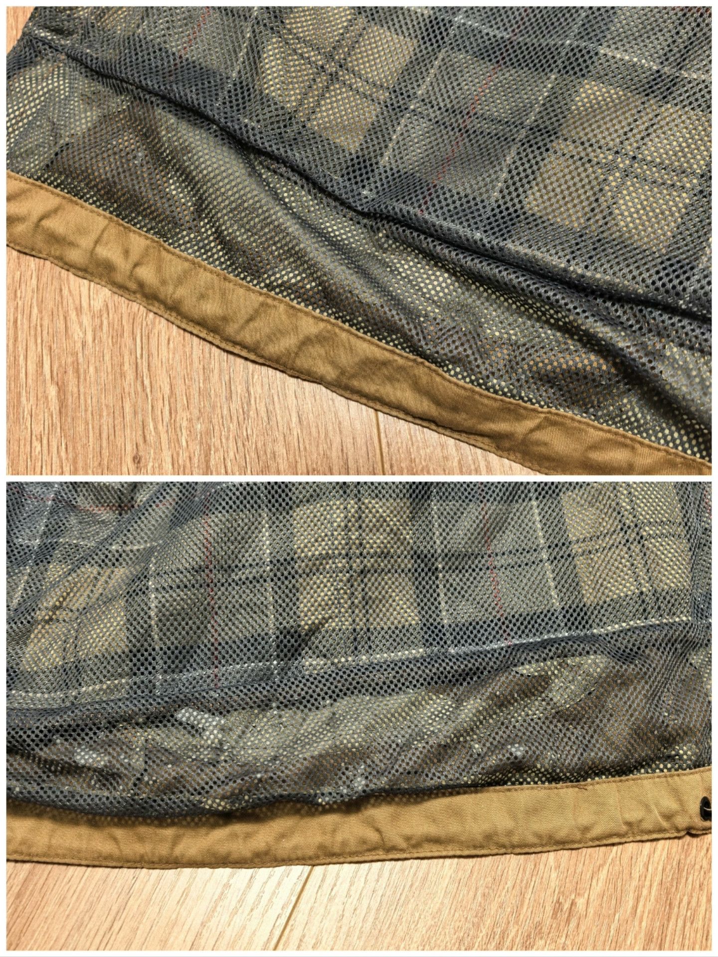 Vintage Vintage Barbour Beaufort Waxless Jacket Size US XL / EU 56 / 4 - 9 Thumbnail