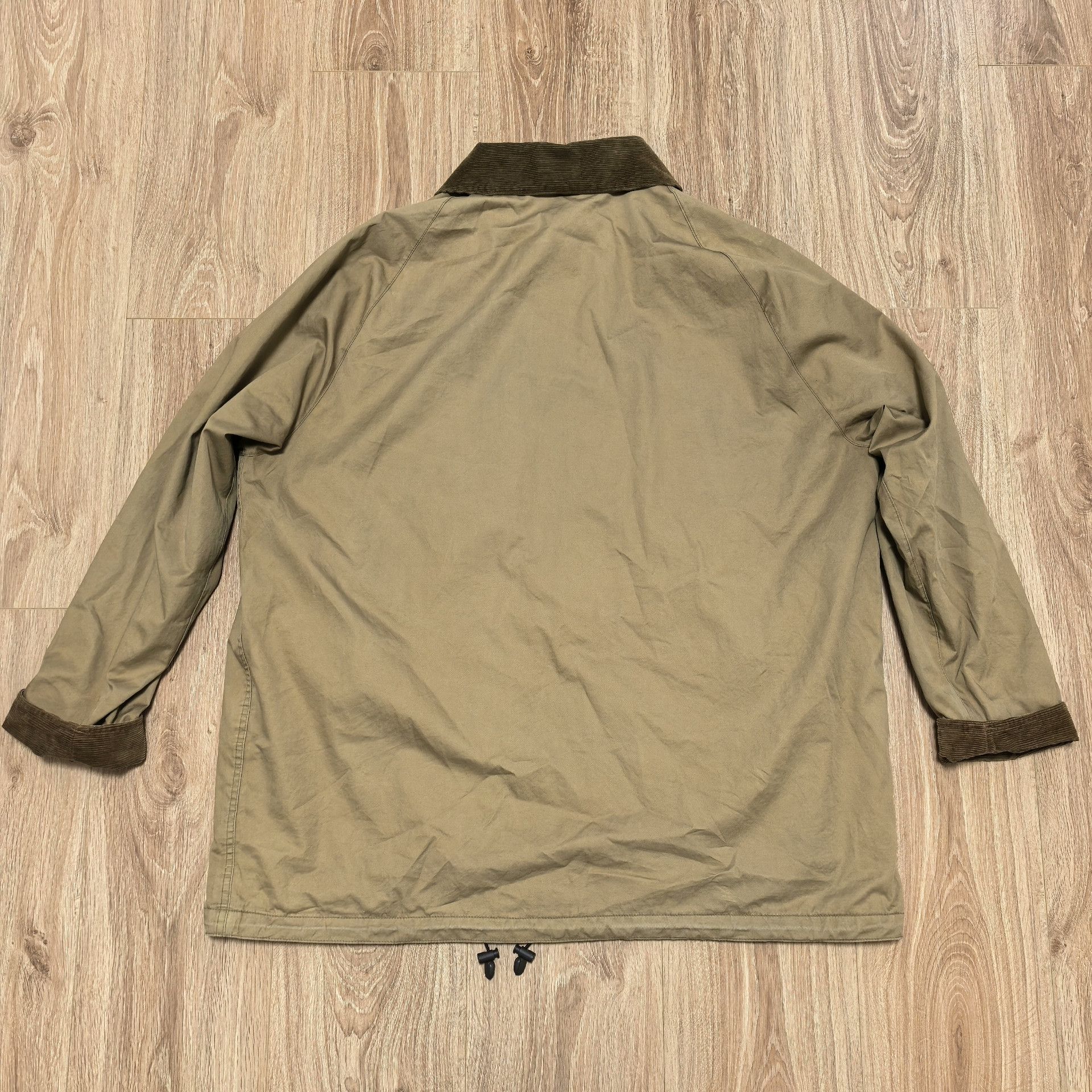 Vintage Vintage Barbour Beaufort Waxless Jacket Size US XL / EU 56 / 4 - 2 Thumbnail