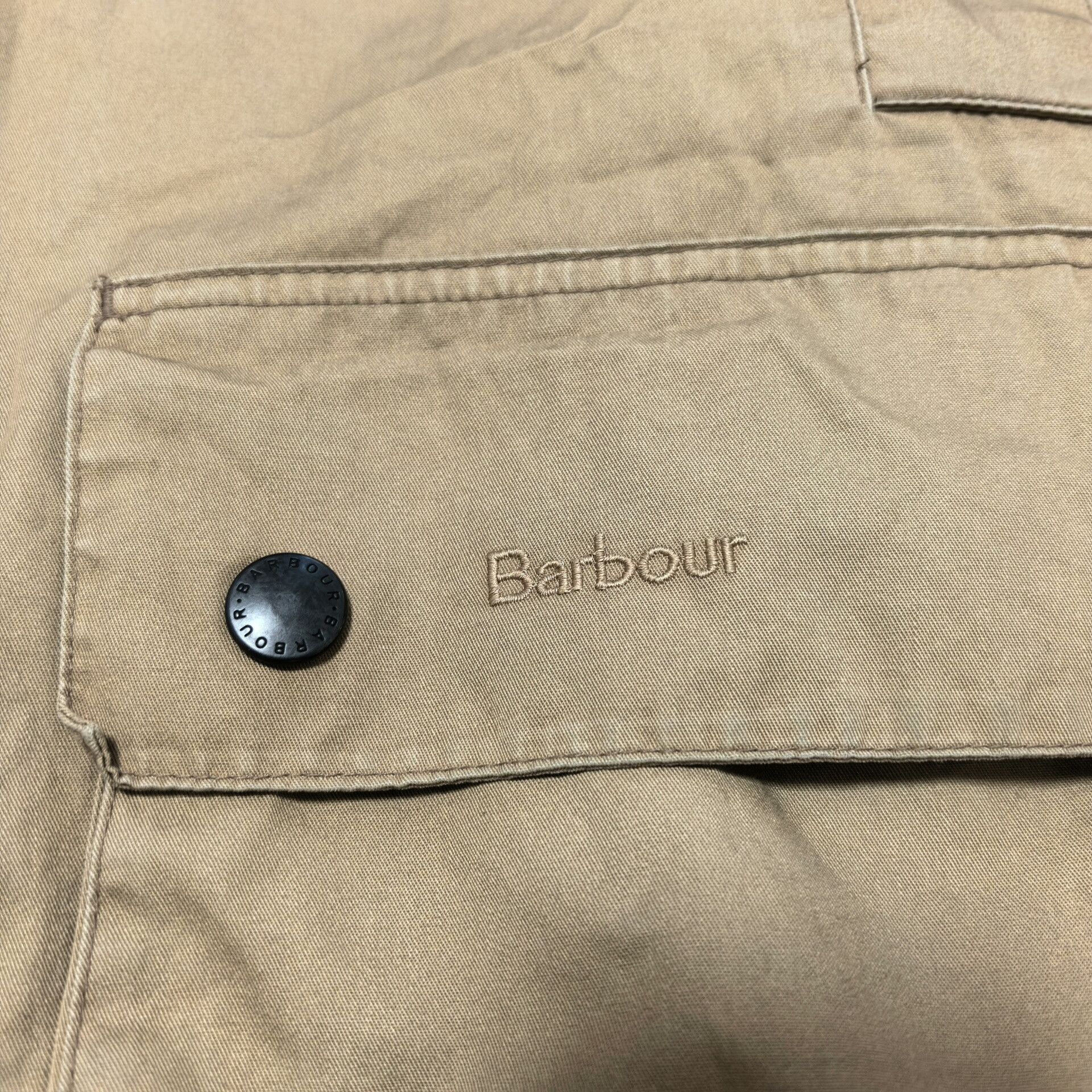 Vintage Vintage Barbour Beaufort Waxless Jacket Size US XL / EU 56 / 4 - 3 Thumbnail