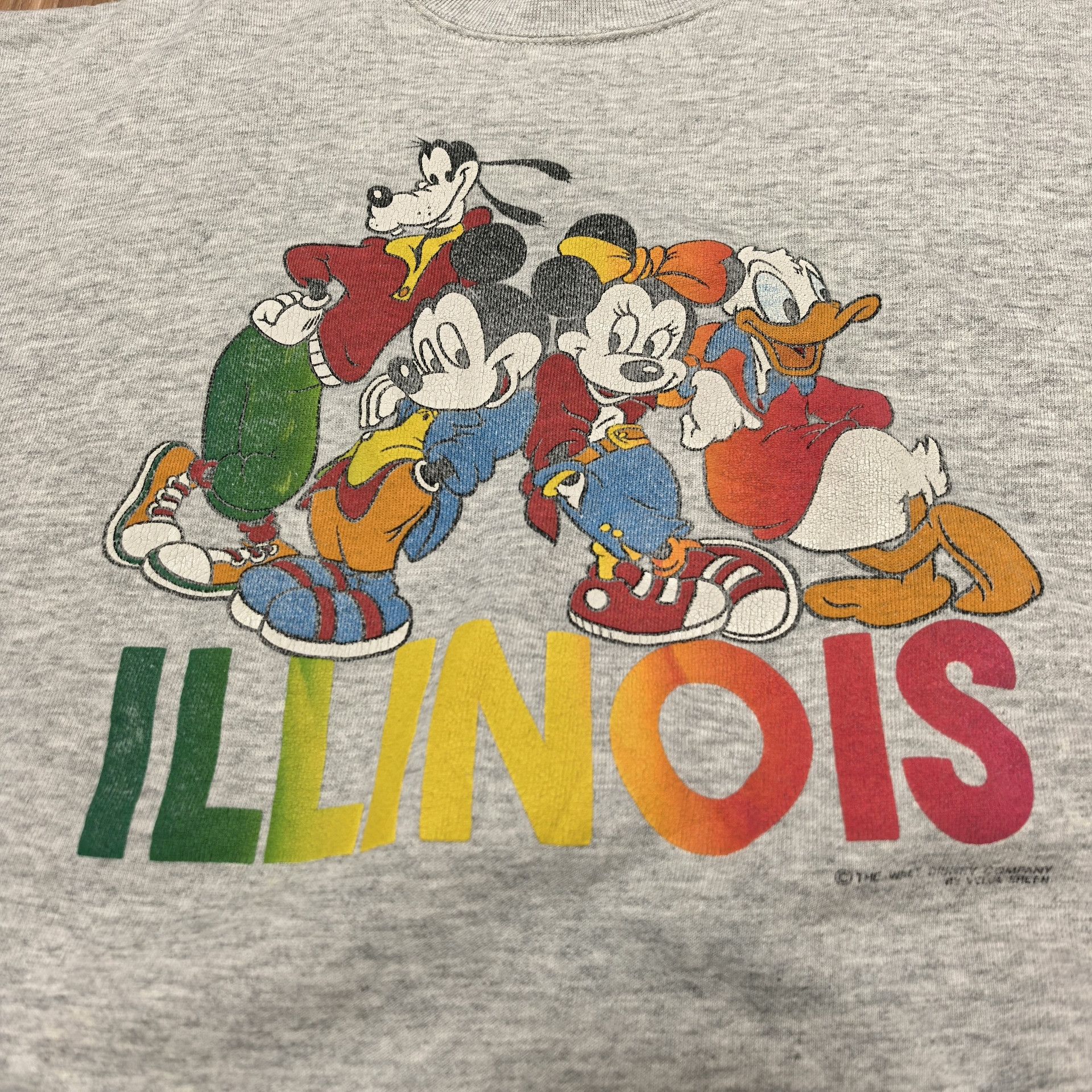 Vintage 90s Vintage Disney Print Sweatshirt Size US XL / EU 56 / 4 - 3 Thumbnail
