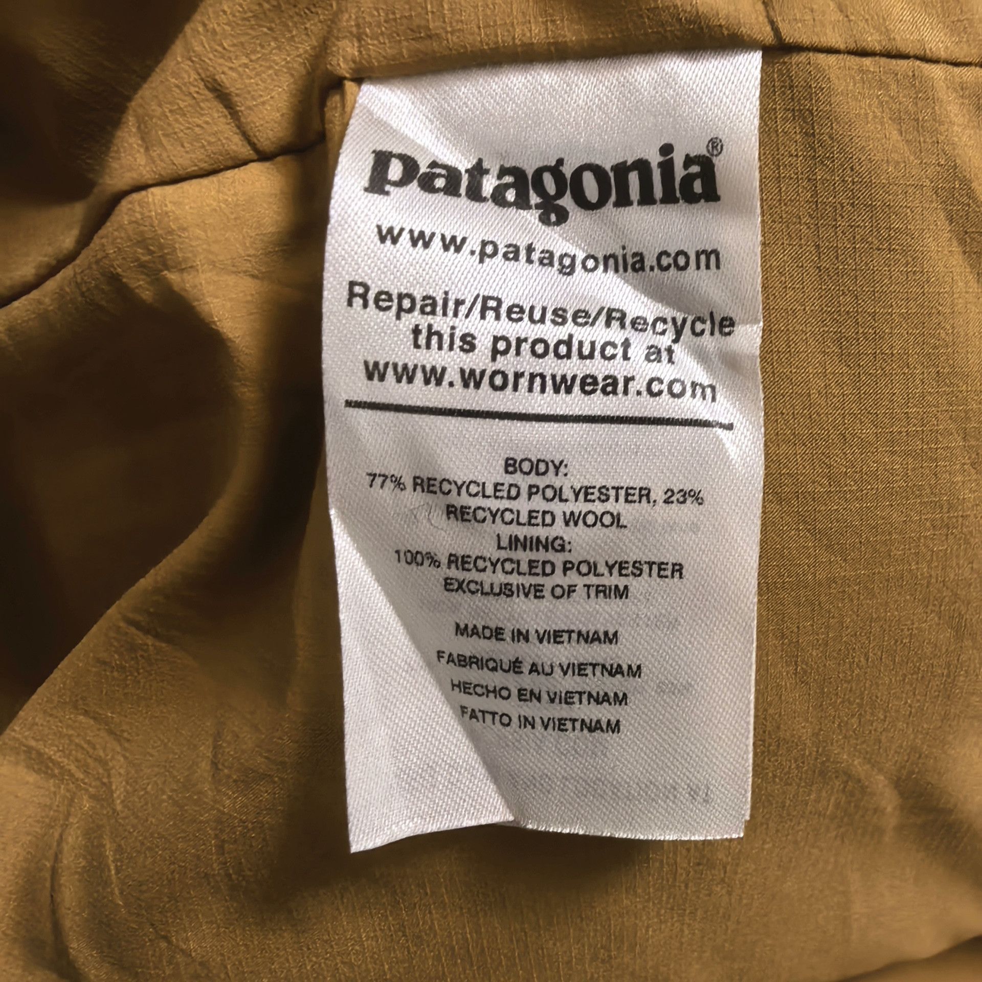 Patagonia Patagonia Wool Blend Fleece Jacket Size US S / EU 44-46 / 1 - 7 Thumbnail