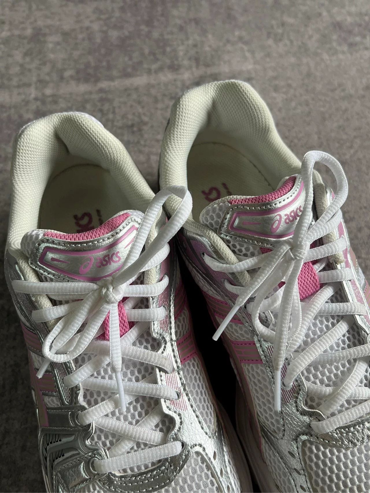 Asics Asics Pink Sports Shoes Size US 10.5 / EU 43-44 - 4 Thumbnail