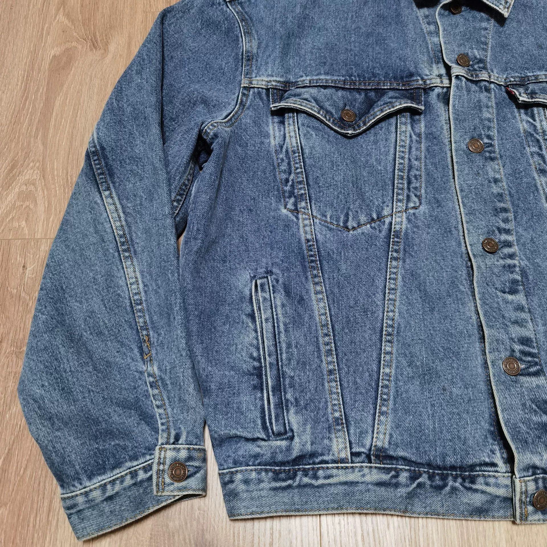 Vintage Vintage Levi's 90s Denim Jacket Size US L / EU 52-54 / 3 - 3 Thumbnail