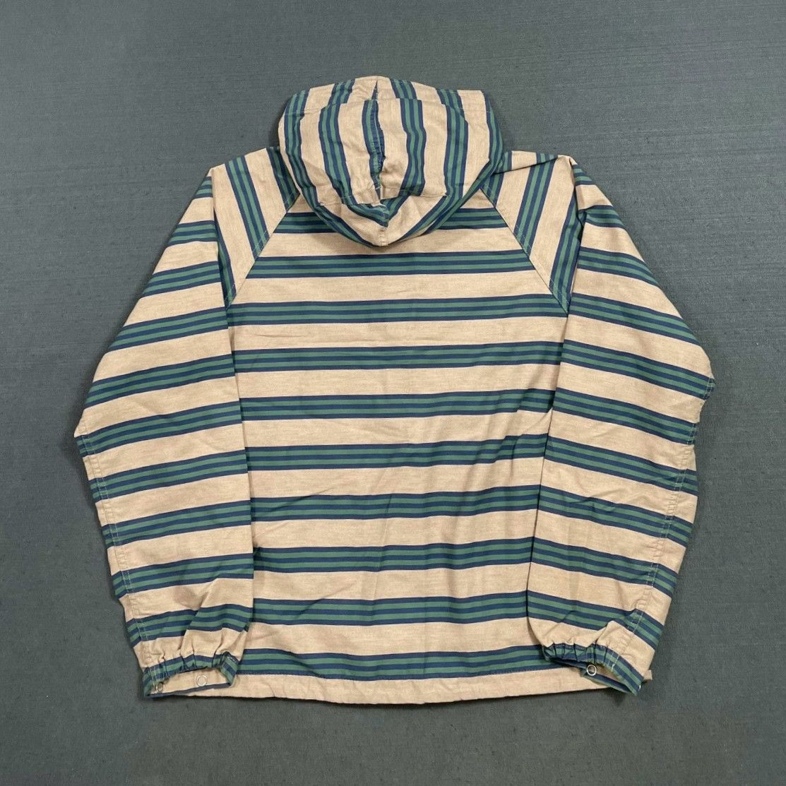Engineered Garments Engineered Garments EG Striped Hooded Jacket Size US S / EU 44-46 / 1 - 2 Thumbnail