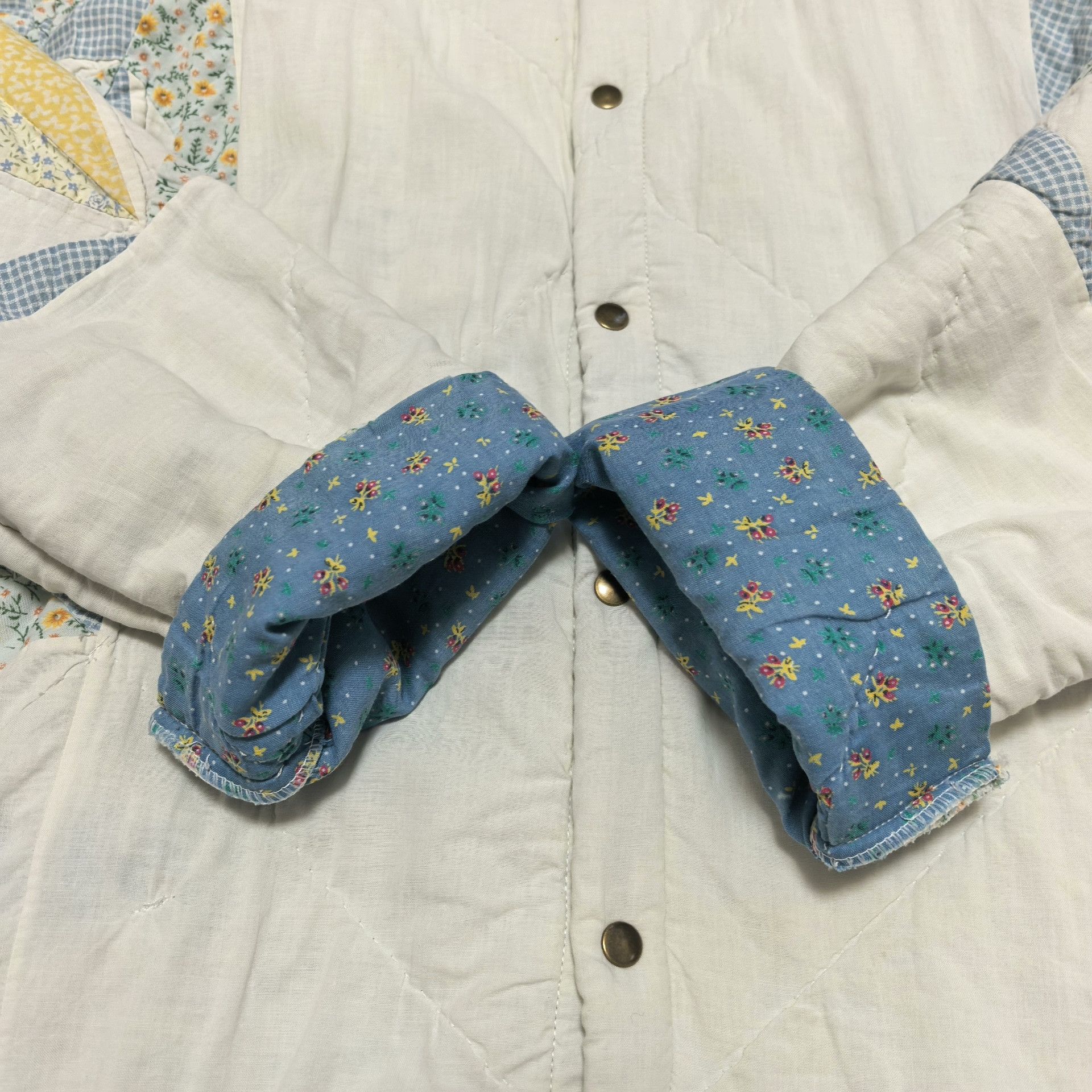 Vintage Mahatama Vintage Handmade Patchwork Coat Size US M / EU 48-50 / 2 - 4 Thumbnail