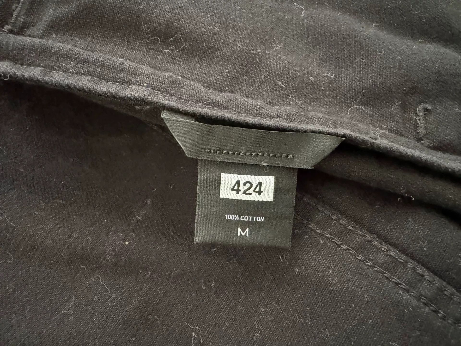 424 424 Denim Complex Wash Jacket Size US M / EU 48-50 / 2 - 3 Thumbnail
