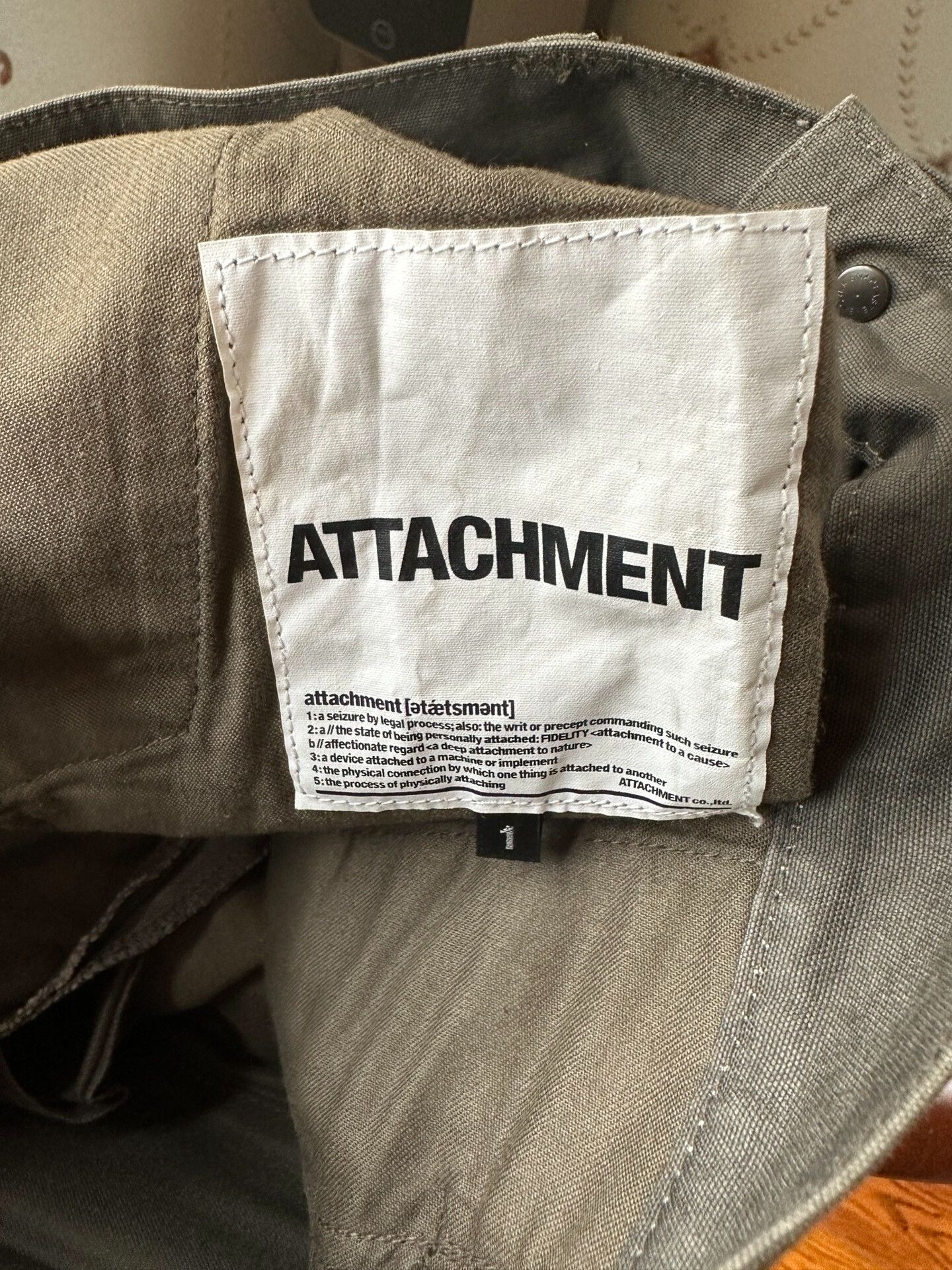 Vintage Attachment Curved Jeans Size US 28 / EU 44 - 6 Thumbnail