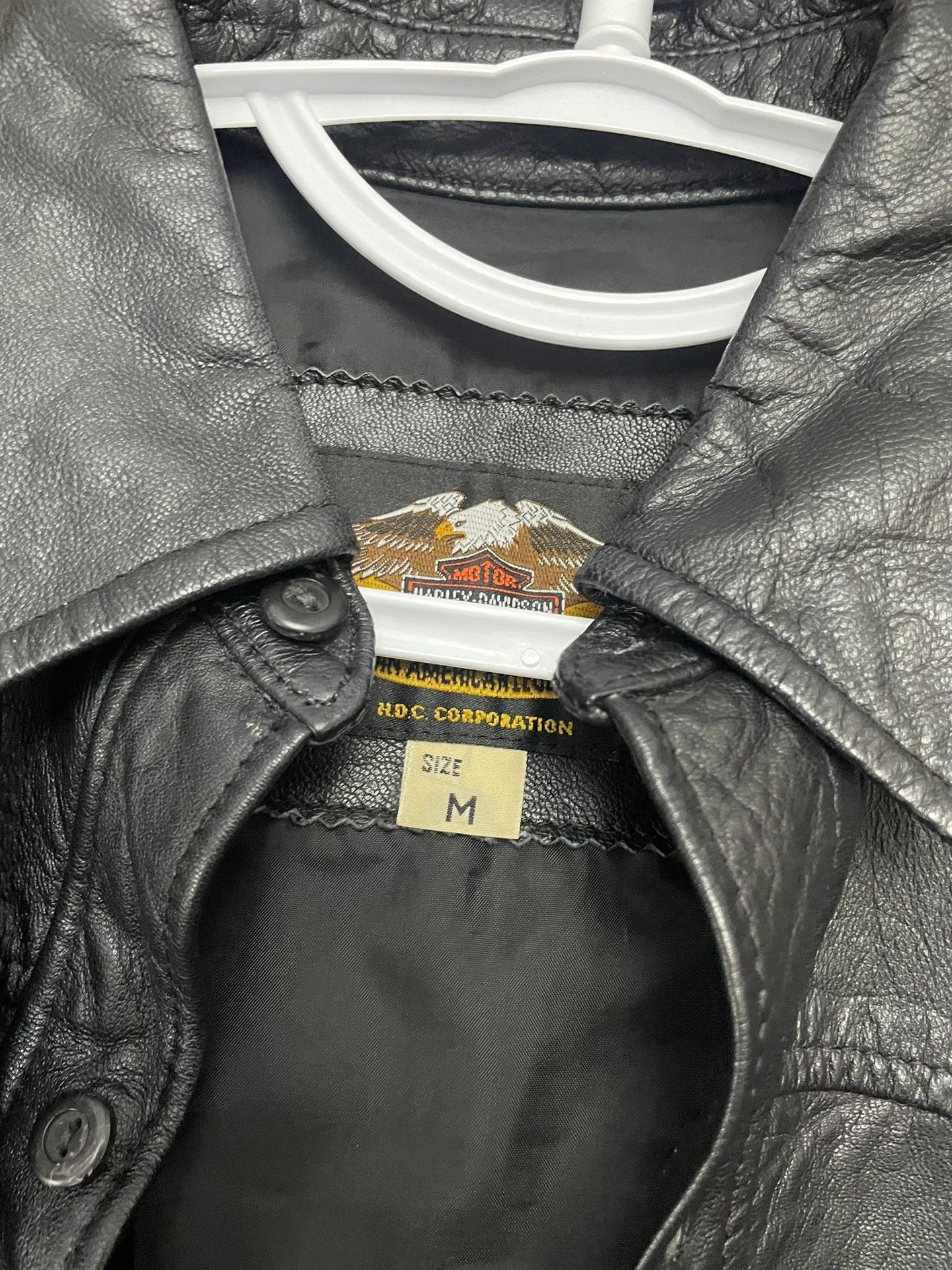 Vintage Vintage Harley Davidson Leather Shirt Size US M / EU 48-50 / 2 - 4 Thumbnail
