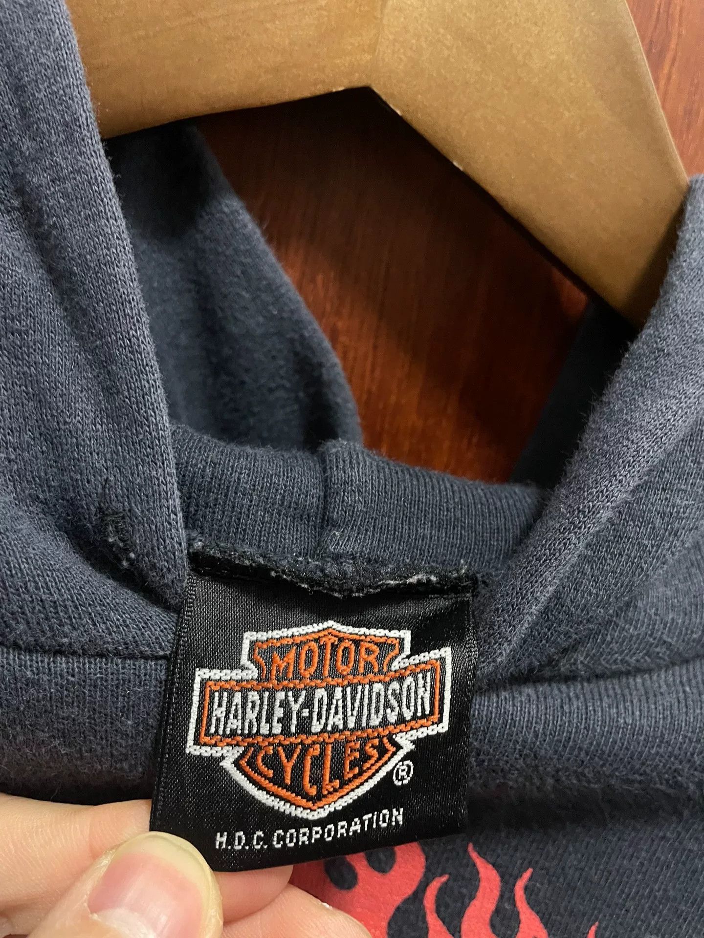 Vintage Vintage Harley Davidson Hoodie Size US M / EU 48-50 / 2 - 4 Thumbnail
