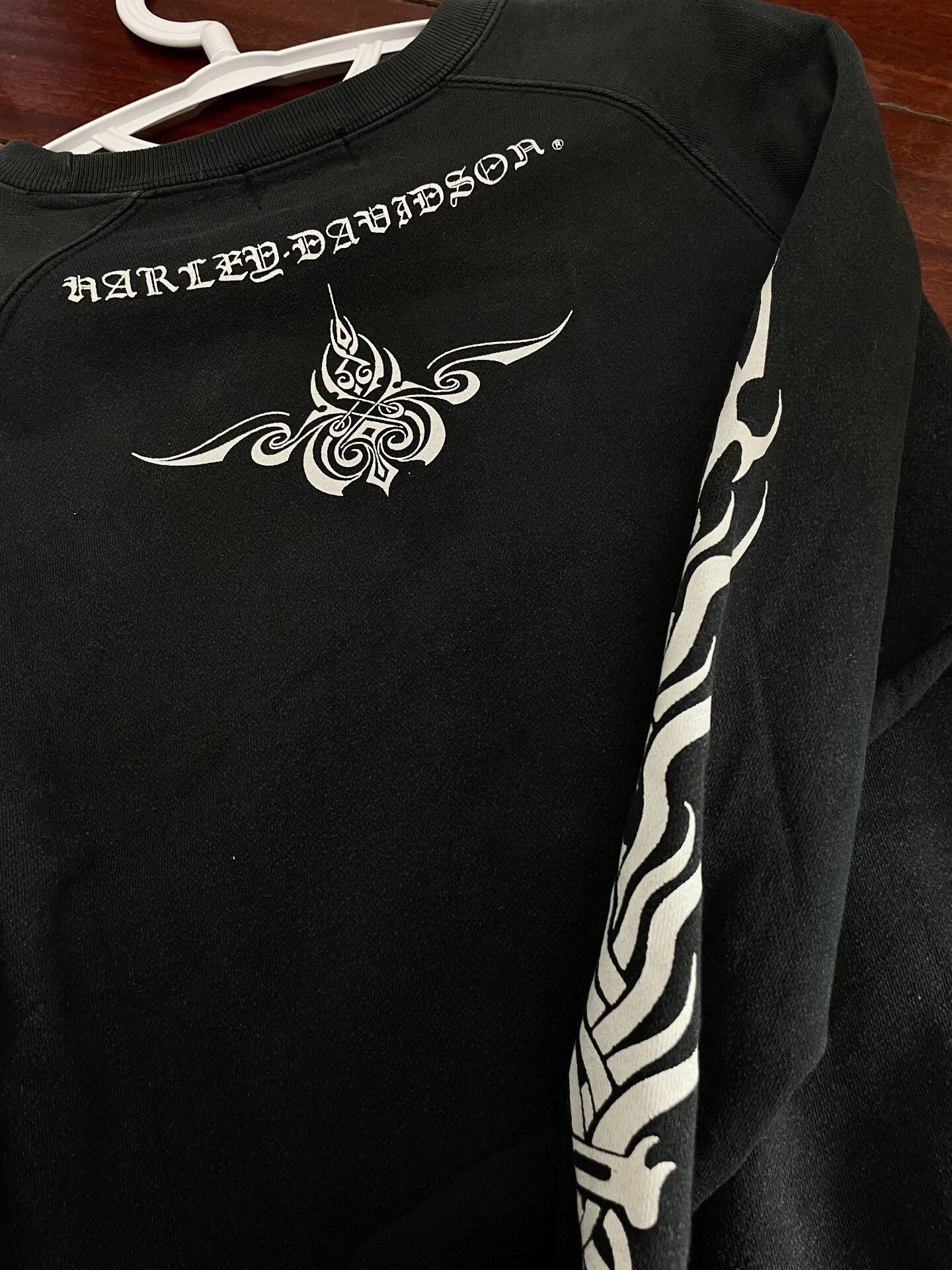 Vintage Vintage 90s Harley Davidson Sunfade Hoodie Size US M / EU 48-50 / 2 - 4 Thumbnail