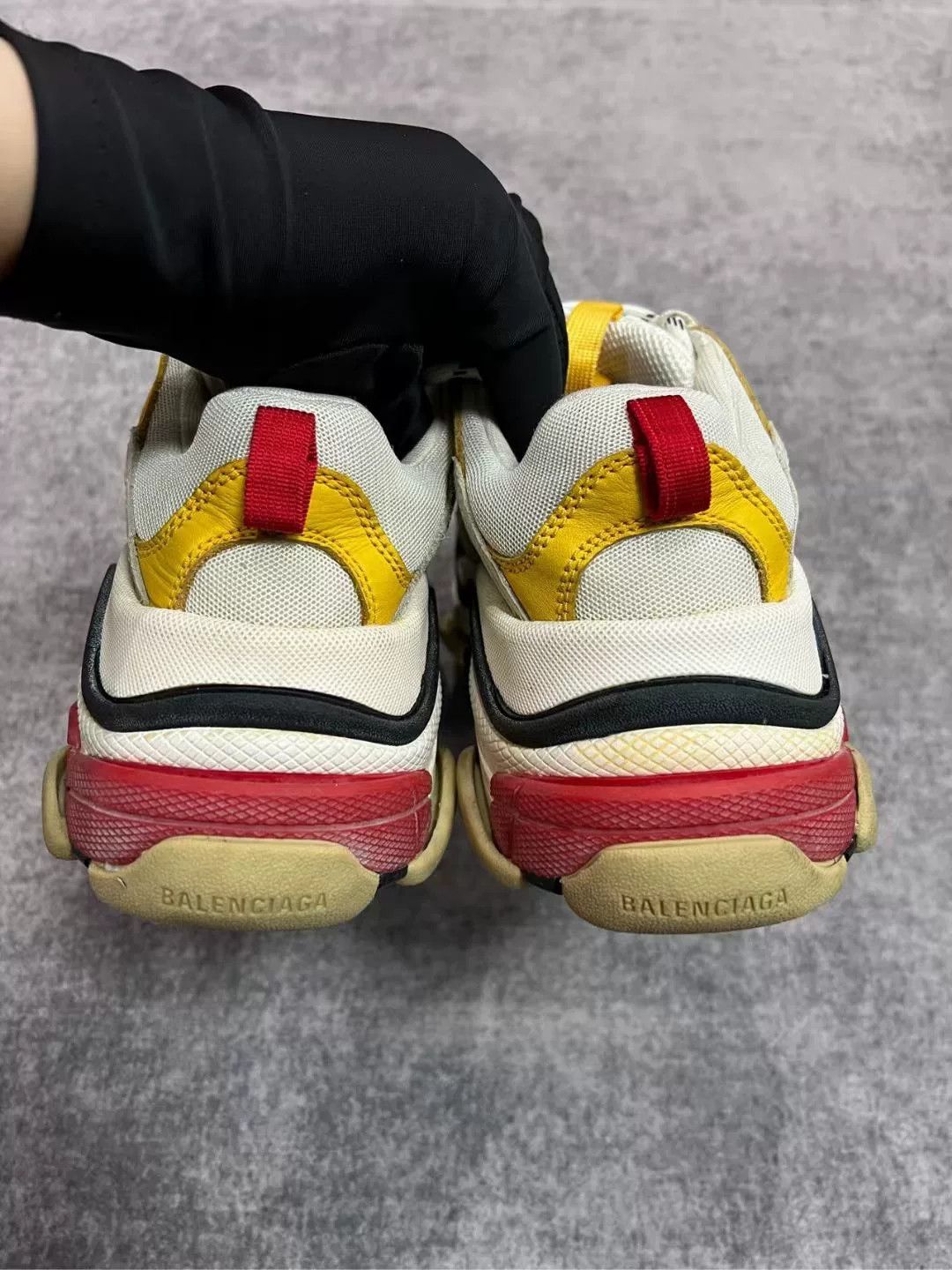 Balenciaga Balenciaga Triple S Yellow Sneakers Size US 6 / IT 36 - 4 Thumbnail