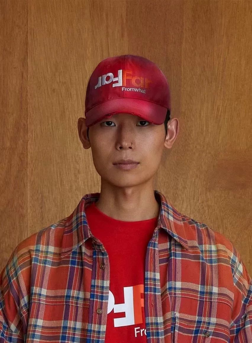 Japanese Brand FAR ARCHIVE Washed Distressed Cap Size ONE SIZE - 4 Thumbnail