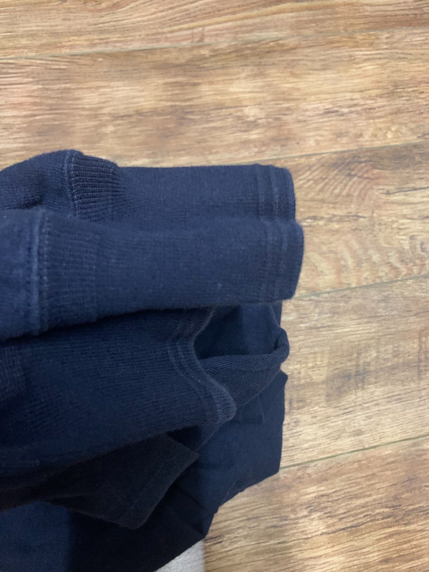 Japanese Brand Tenjin Works Vintage Cotton Henley Long-Sleeve T-shirt Size US XS / EU 42 / 0 - 9 Thumbnail