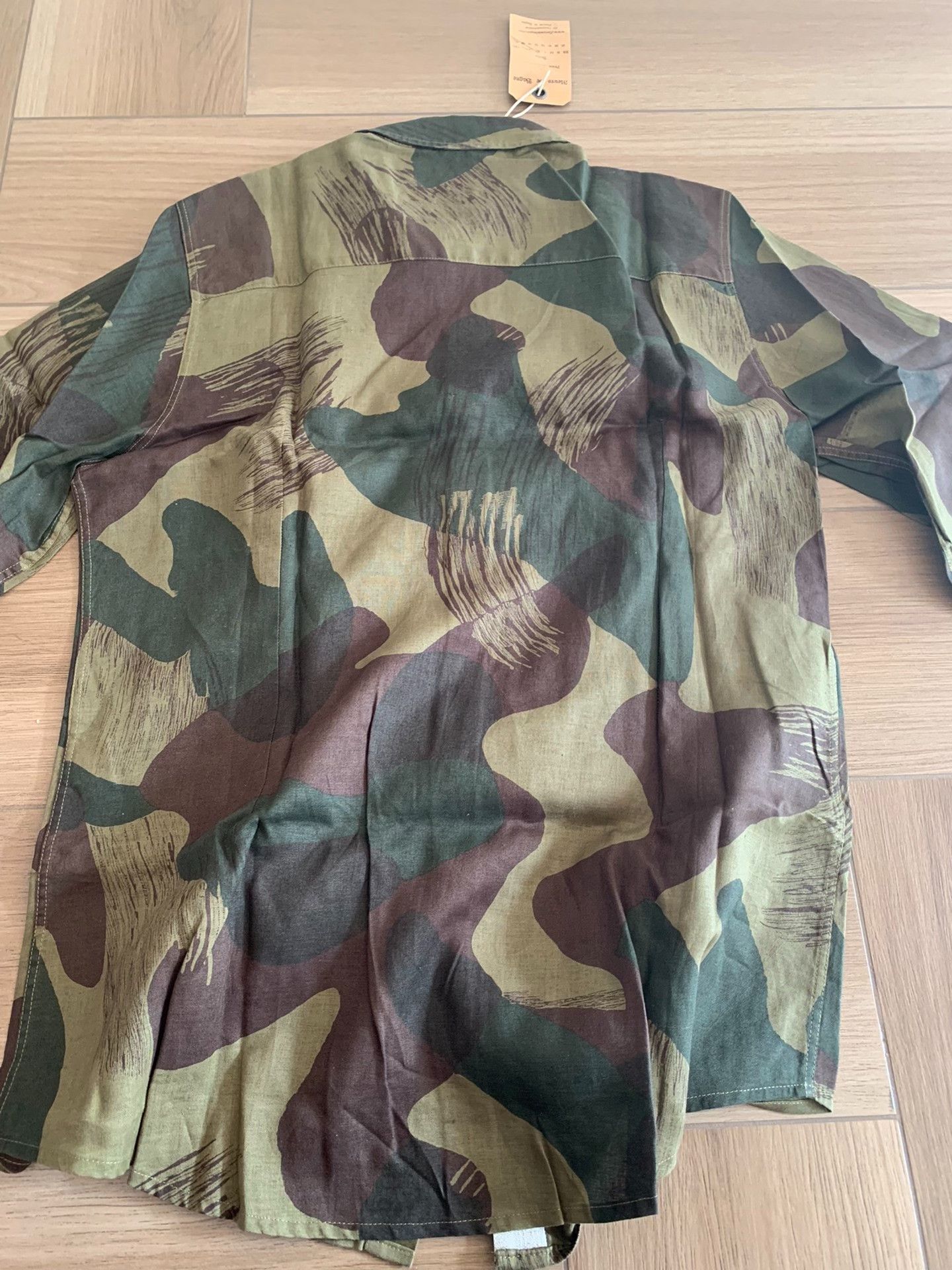 Japanese Brand Fleurs De Bagne Classic Camouflage Shirt Size US XXL / EU 58 / 5 - 6 Thumbnail