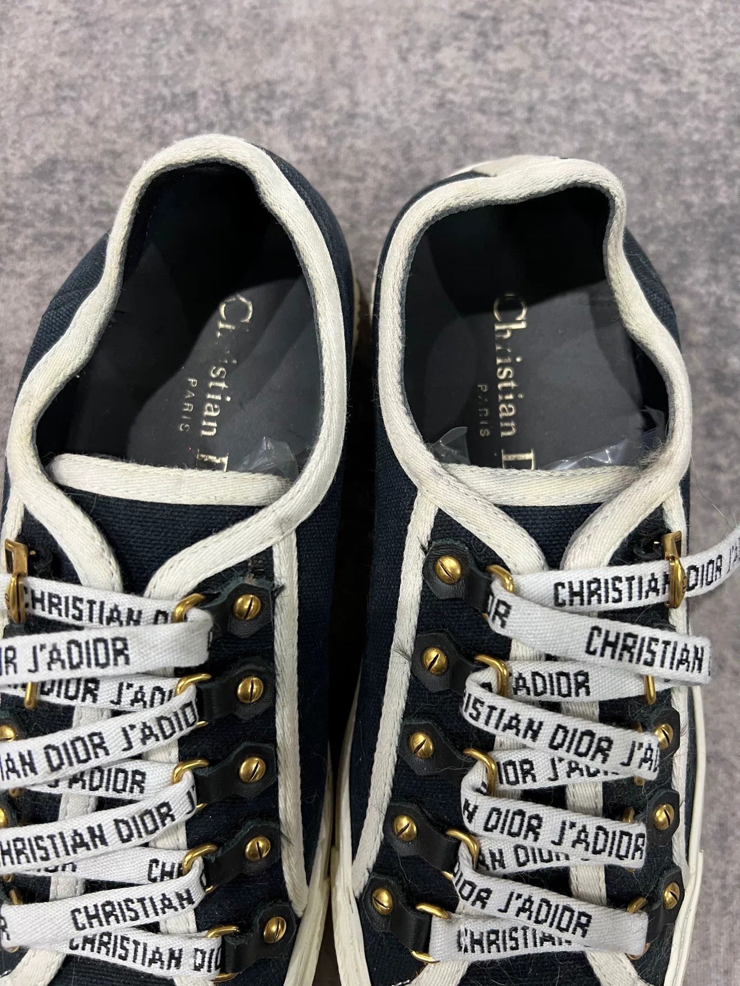 Dior Dior Canvas Shoes Size US 6.5 / IT 36.5 - 4 Thumbnail