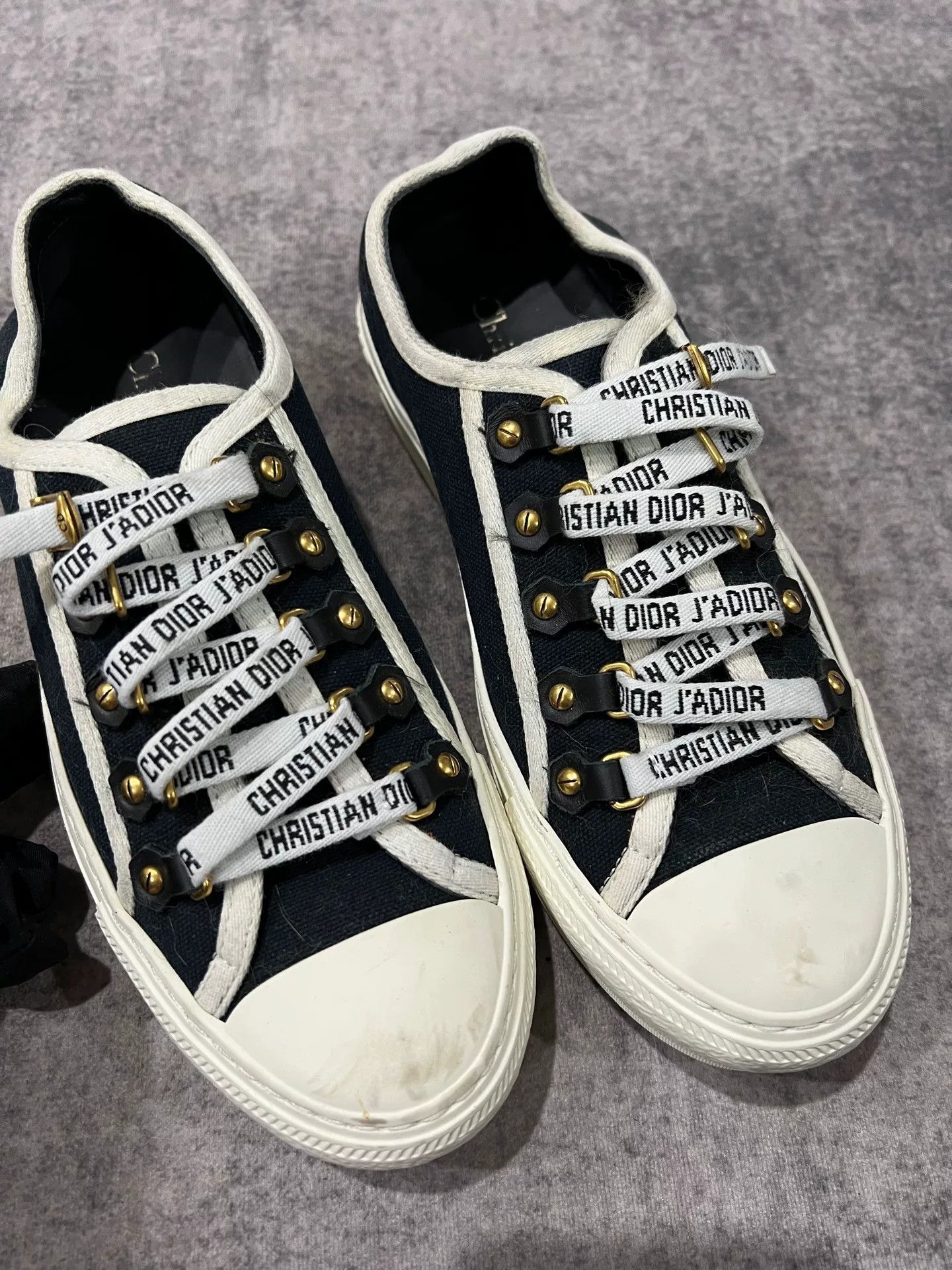 Dior Dior Canvas Shoes Size US 6.5 / IT 36.5 - 2 Thumbnail