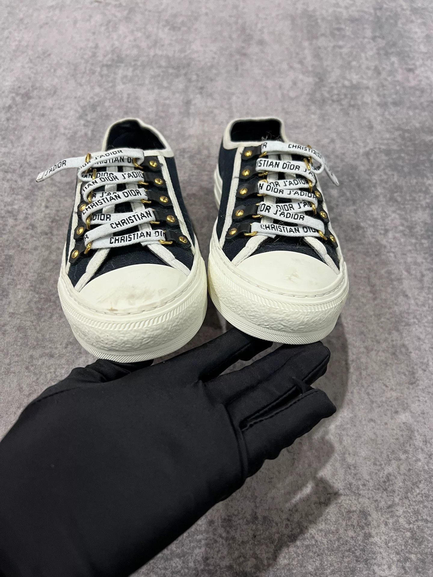 Dior Dior Canvas Shoes Size US 6.5 / IT 36.5 - 3 Thumbnail