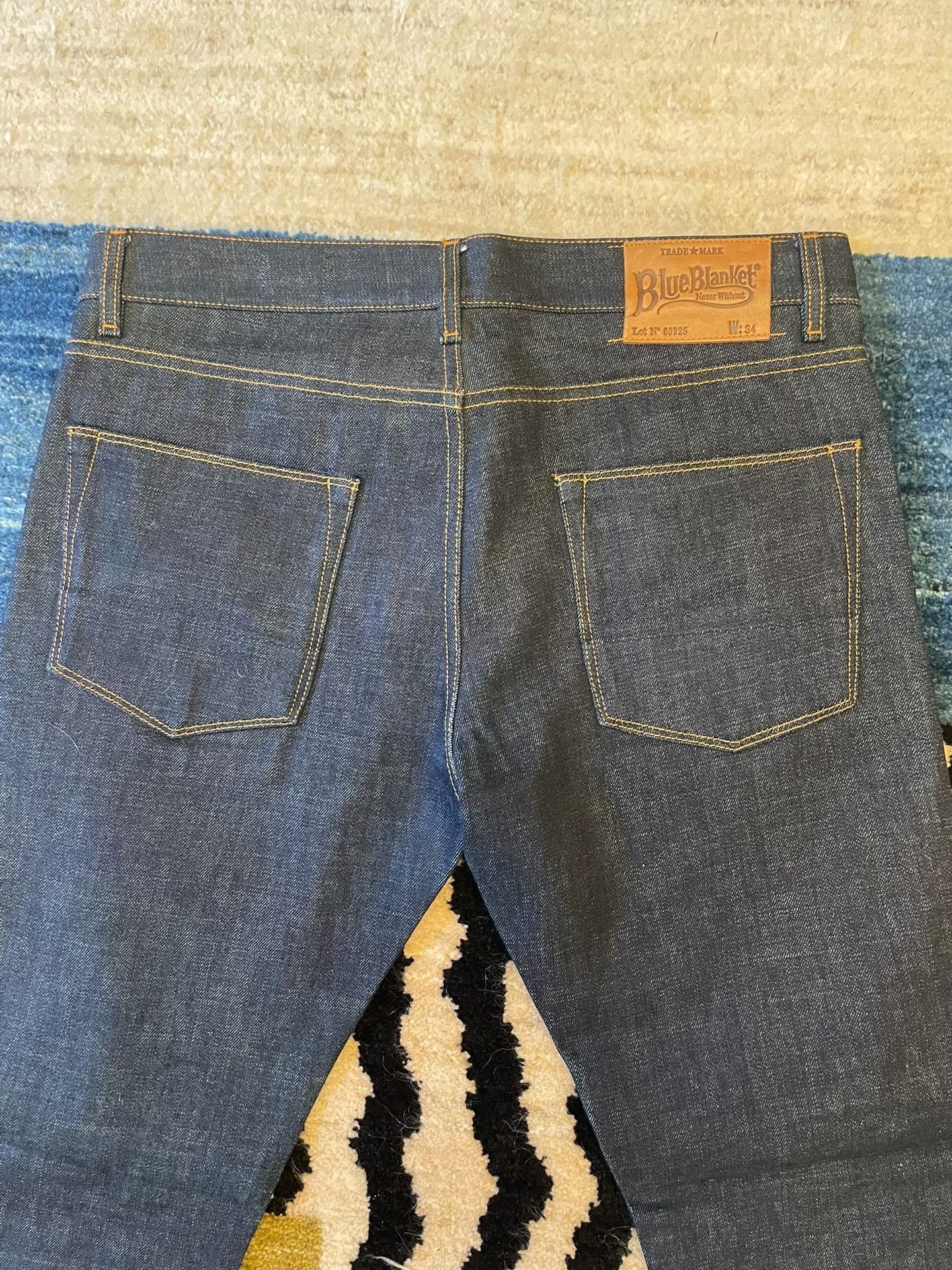 Other Blue Blanket P1 Indigo Selvedge Denim Size US 34 / EU 50 - 8 Thumbnail
