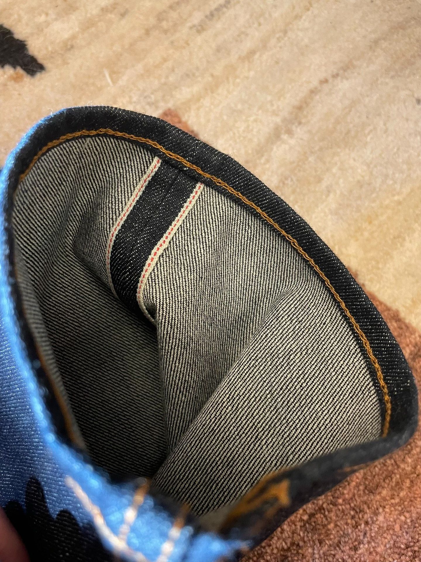 Other Blue Blanket P1 Indigo Selvedge Denim Size US 34 / EU 50 - 6 Thumbnail