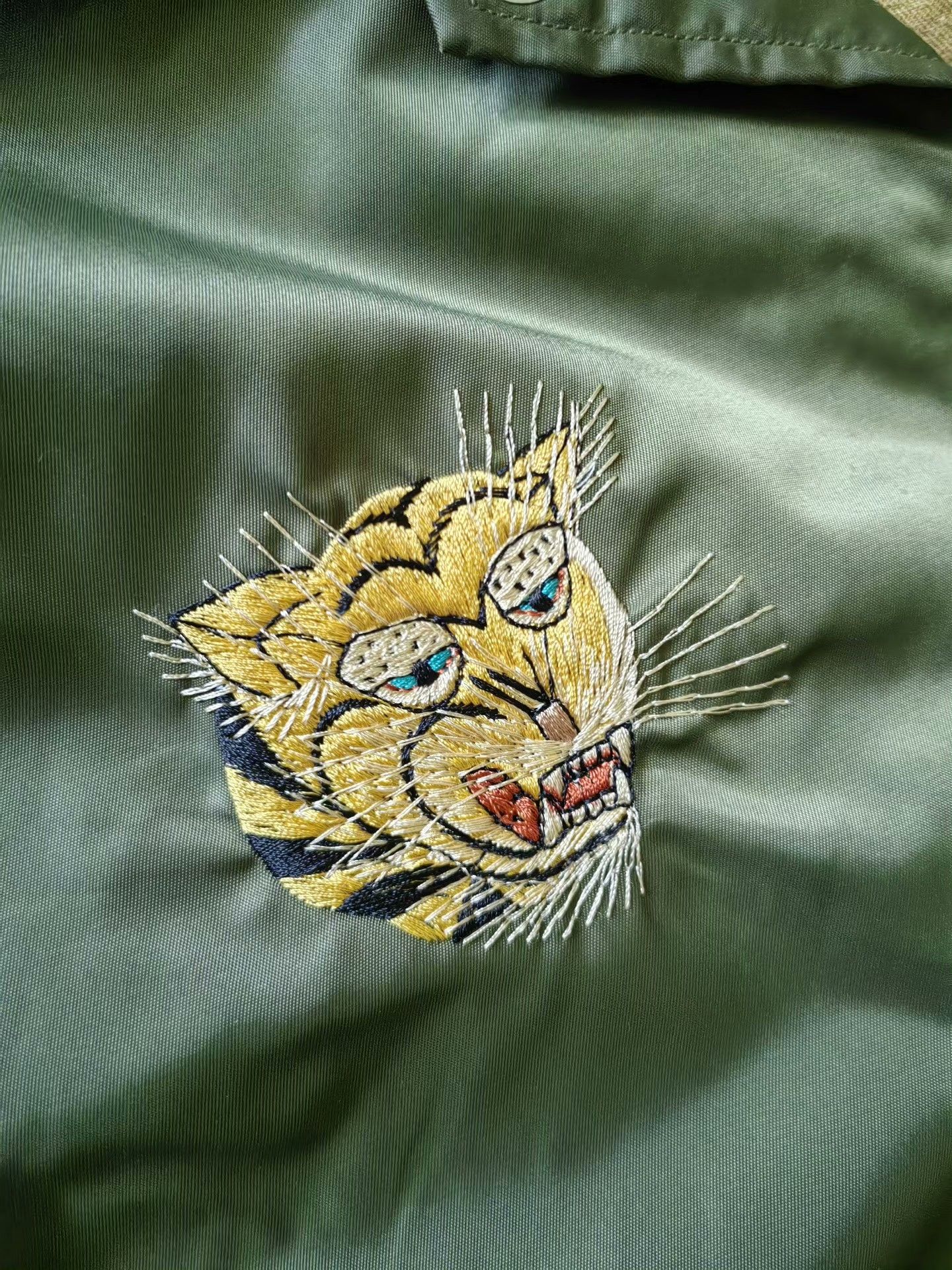 Other American Retro Military Embroidered Jacket Size US XL / EU 56 / 4 - 5 Thumbnail
