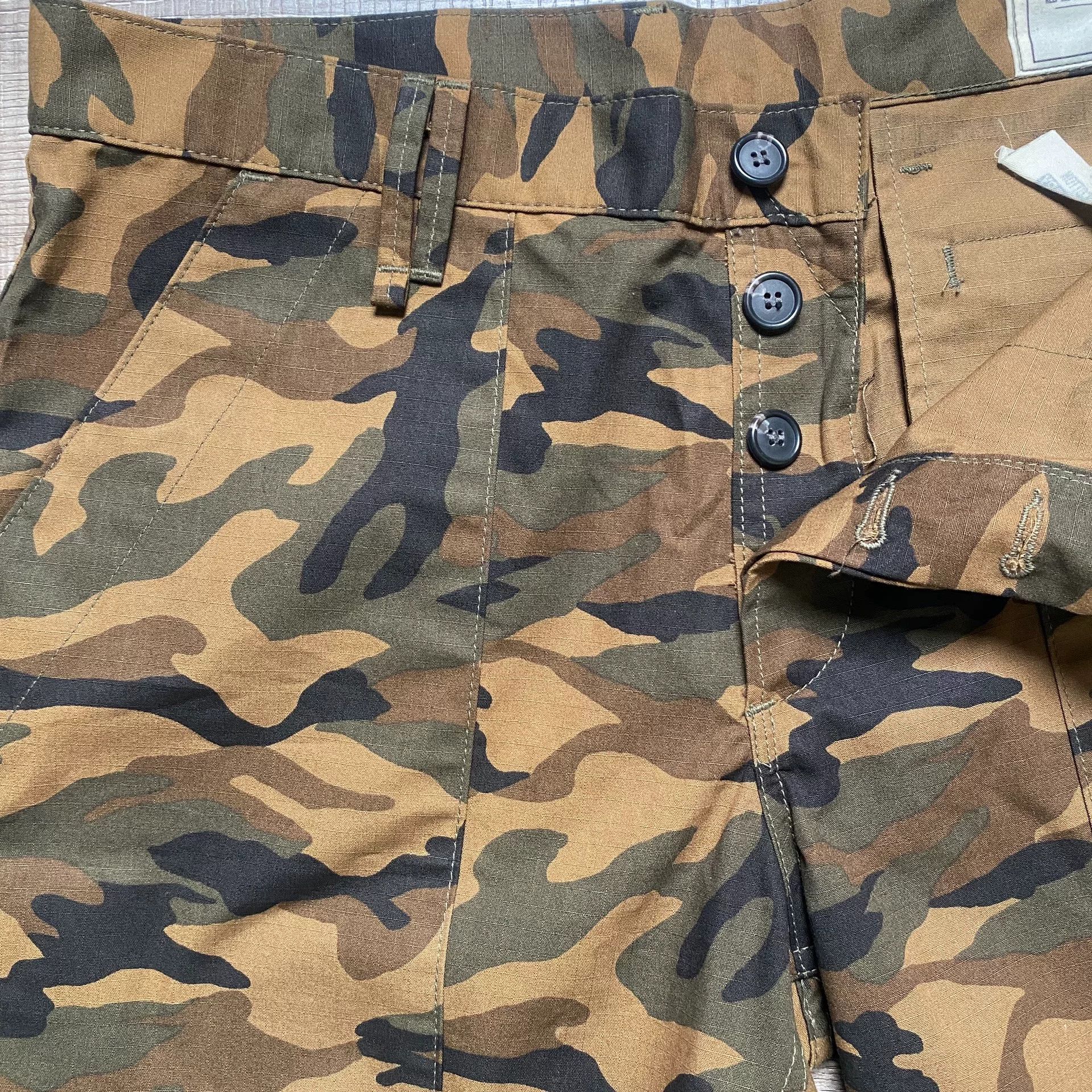 Other RGT Camouflage Cotton Ripstop Vintage Shorts Size US 34 / EU 50 - 5 Thumbnail