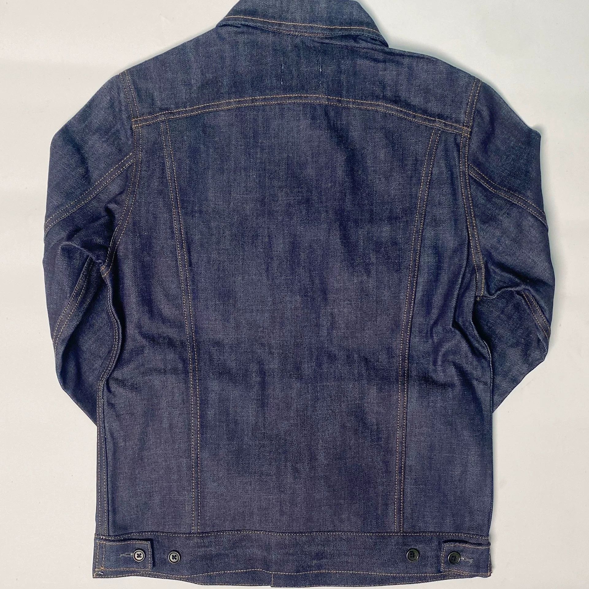 Other Italian C O F Original Selvedge Denim Jacket Size US S / EU 44-46 / 1 - 2 Thumbnail