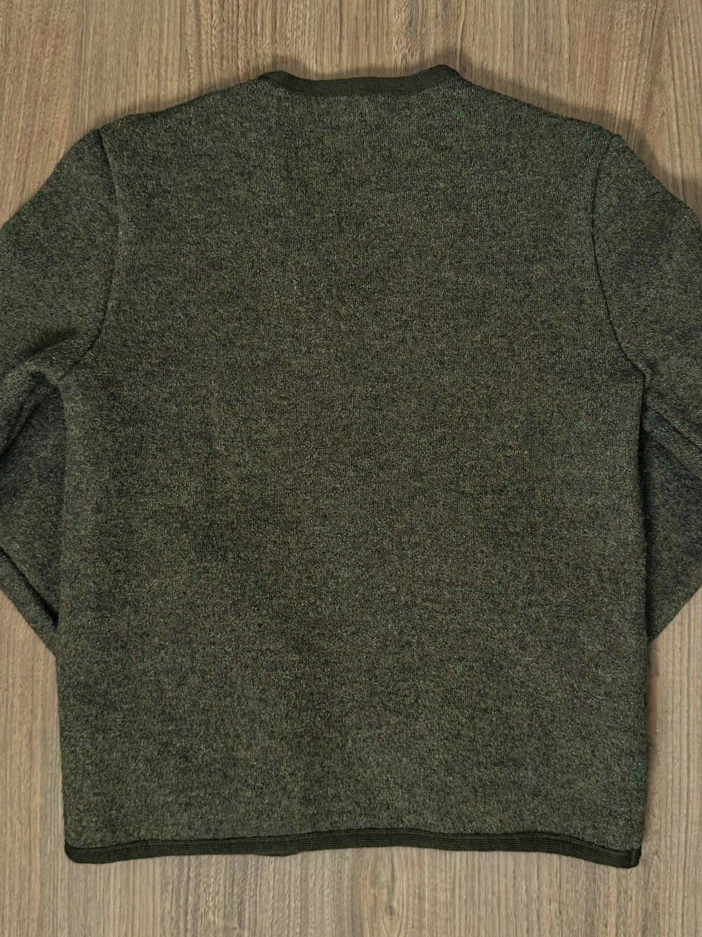Other Fleurs De Bagne Collarless Wool Vintage Sweater Size US S / EU 44-46 / 1 - 6 Thumbnail