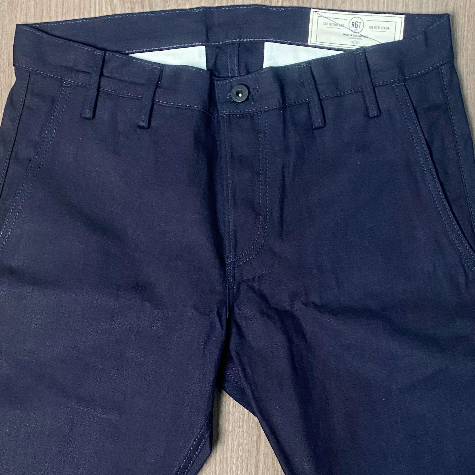 Other RGT Indigo 11oz Office Trousers Size US 31 - 3 Thumbnail