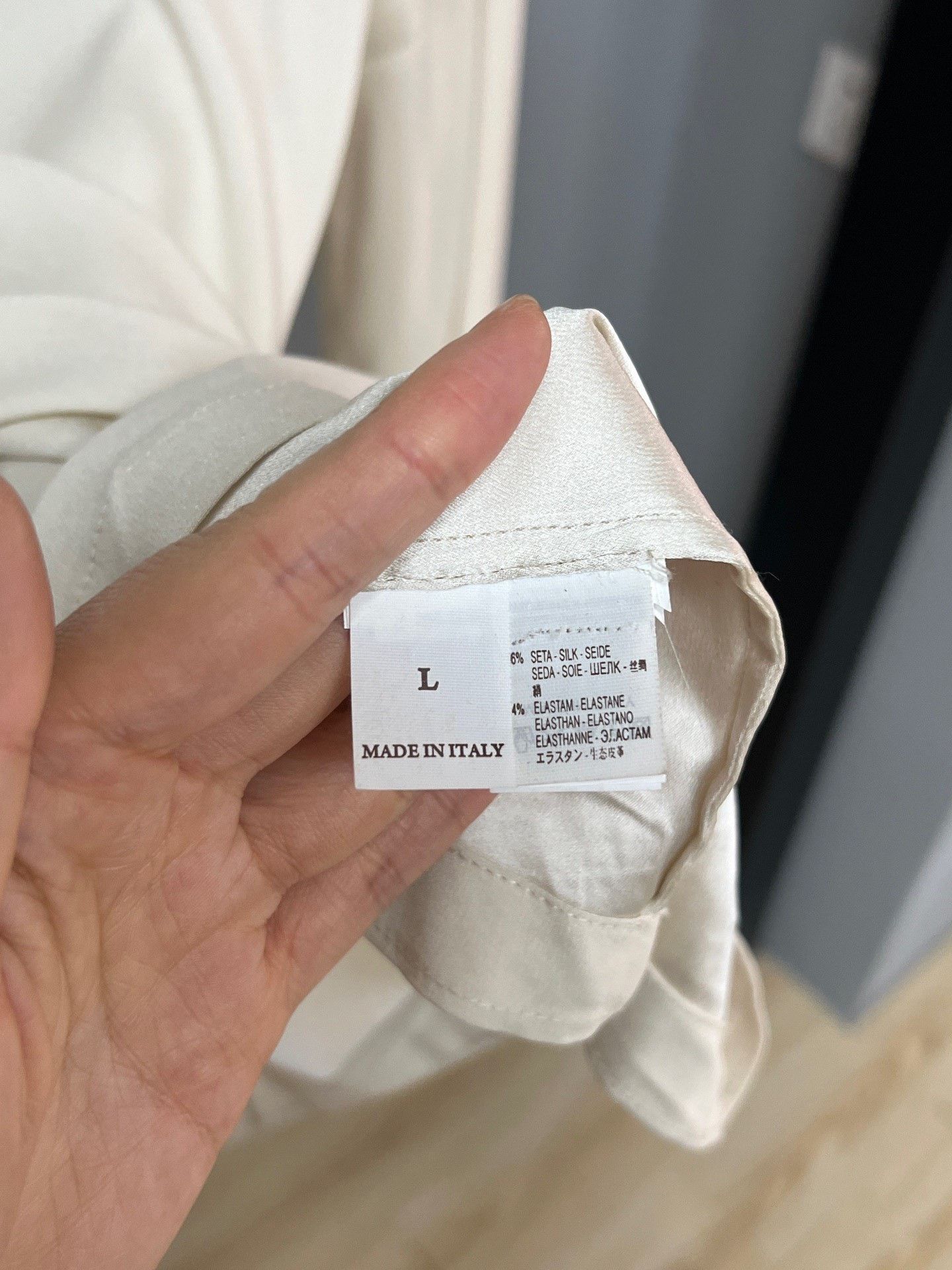 Brunello Cucinelli Brunello Cucinelli Silk Blouse Size L / US 10 / IT 46 - 4 Thumbnail