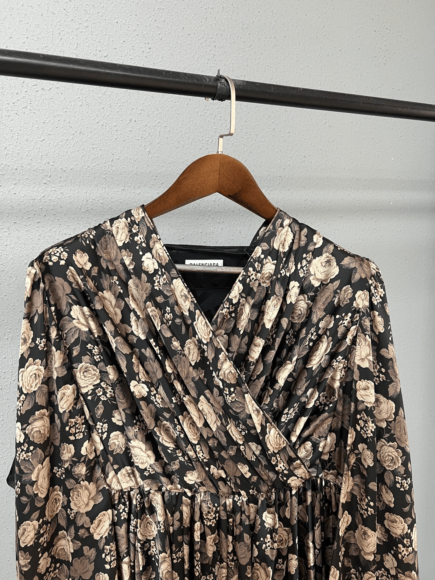 Balenciaga Balenciaga Patchwork Dress Size XXS / US 00 / IT 34 - 3 Thumbnail