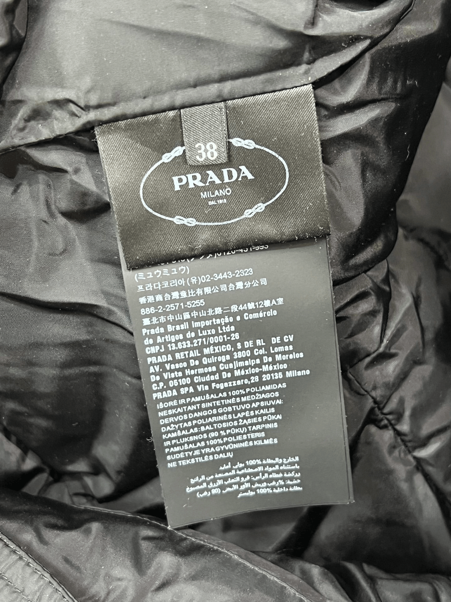 Prada Prada Fox Fur Collar Down Jacket Size S / US 4 / IT 40 - 4 Thumbnail