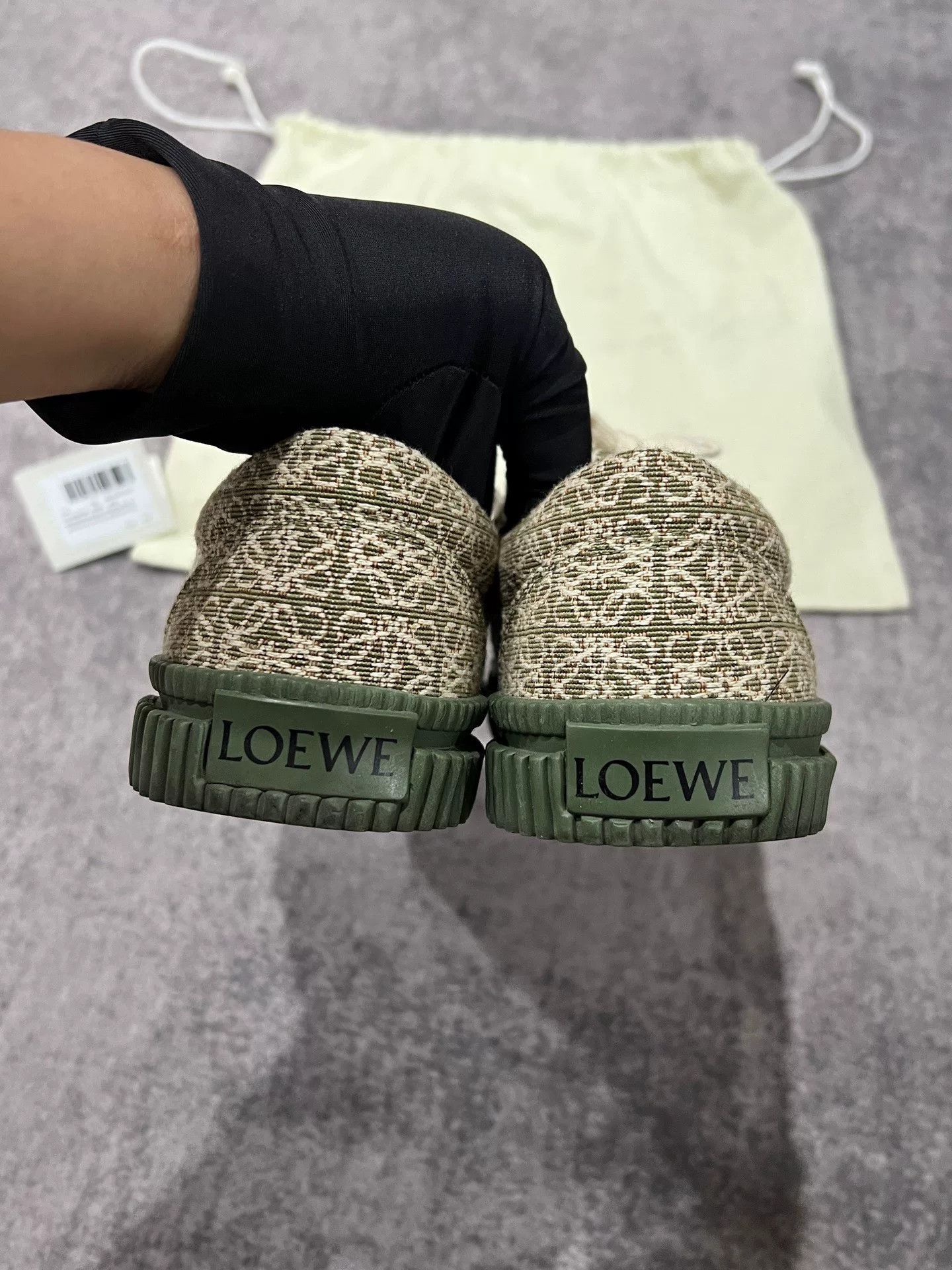 Loewe Loewe All-Over Print Canvas Shoes Size US 5 / IT 35 - 5 Thumbnail