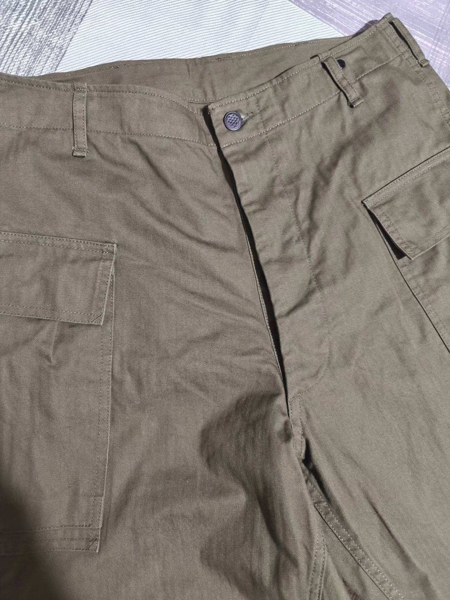 Vintage WWII Army Herringbone P43 Pants Size US 32 / EU 48 - 5 Thumbnail