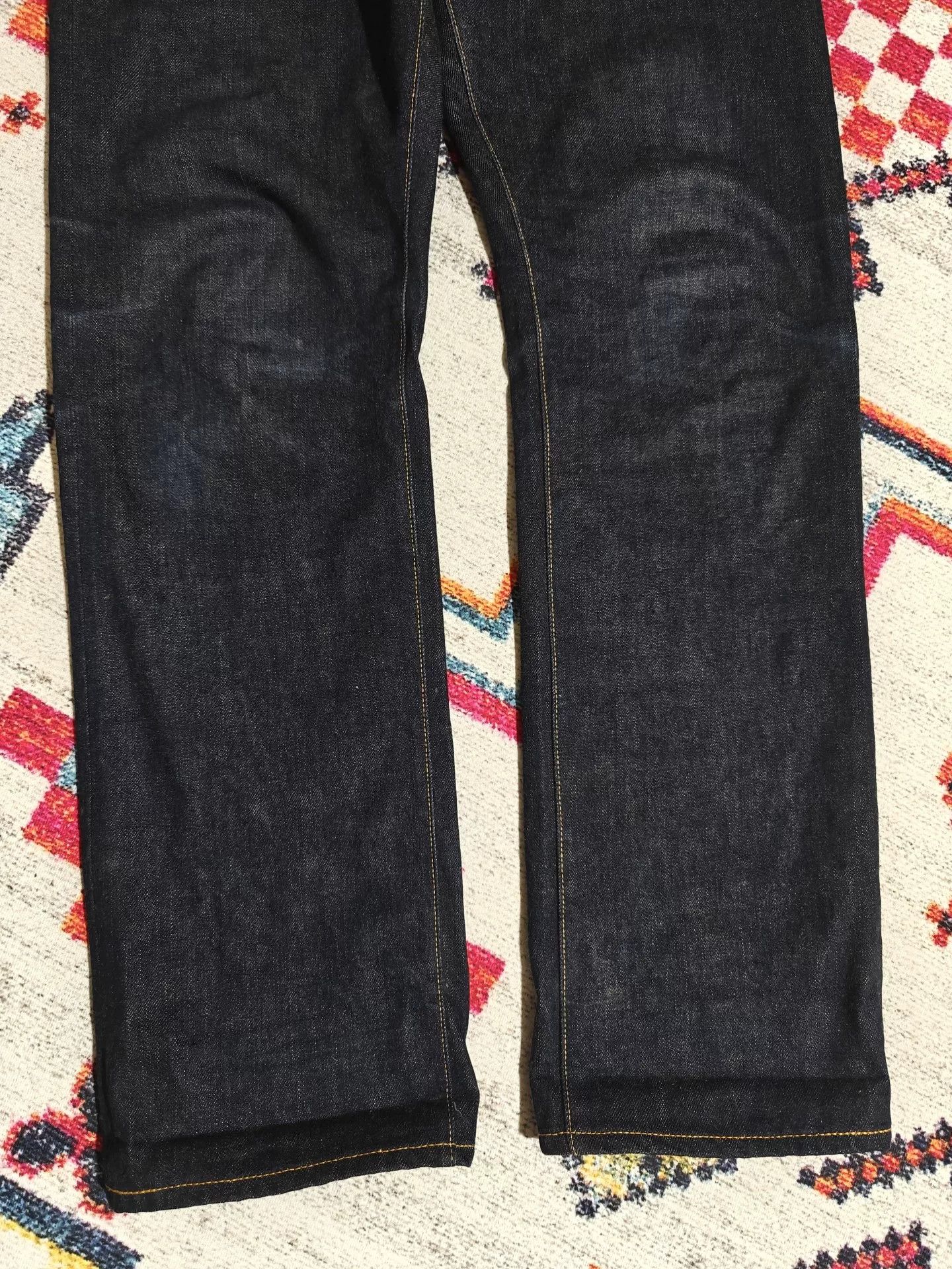 Vintage Made in Japan Skull Jeans S507xx Raw Denim Size US 34 / EU 50 - 4 Thumbnail