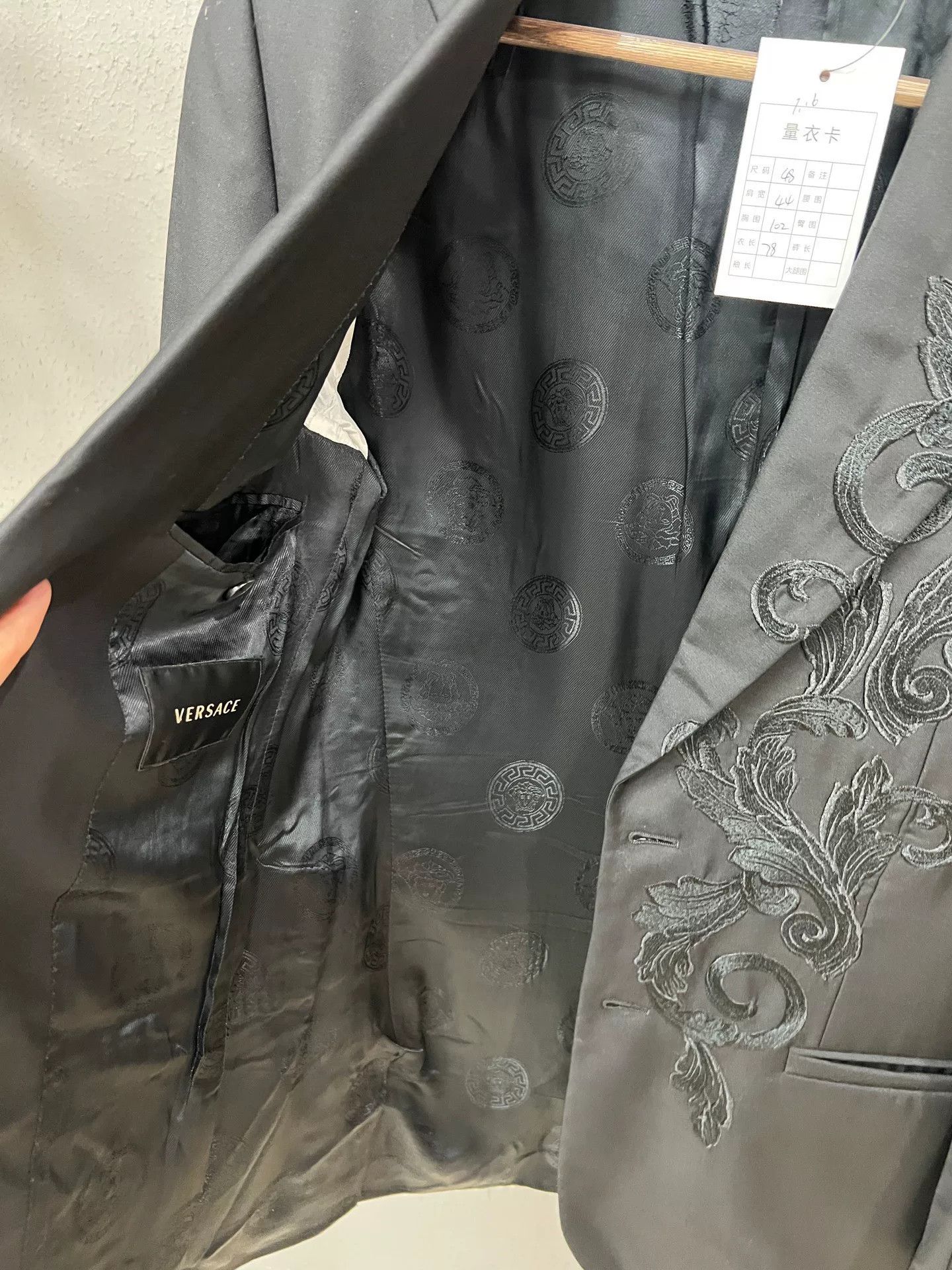 Versace Versace Embroidered Suit Size US M / EU 48-50 / 2 - 4 Thumbnail