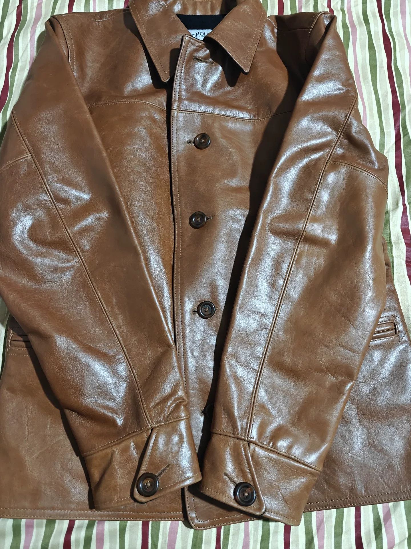 Vintage ITOHOUSE Japanese Horse Leather Jacket Size US S / EU 44-46 / 1 - 3 Thumbnail