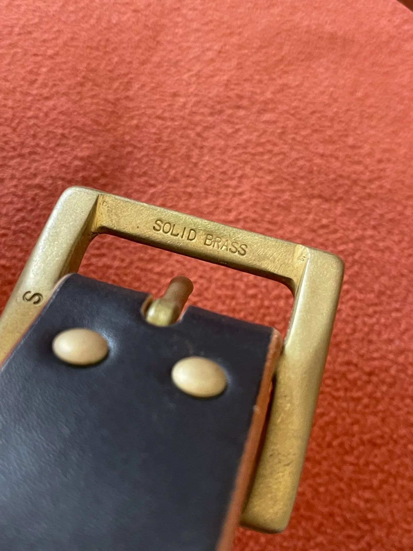 Vintage Limu Saddle Leather Handmade Belt Size ONE SIZE - 5 Thumbnail