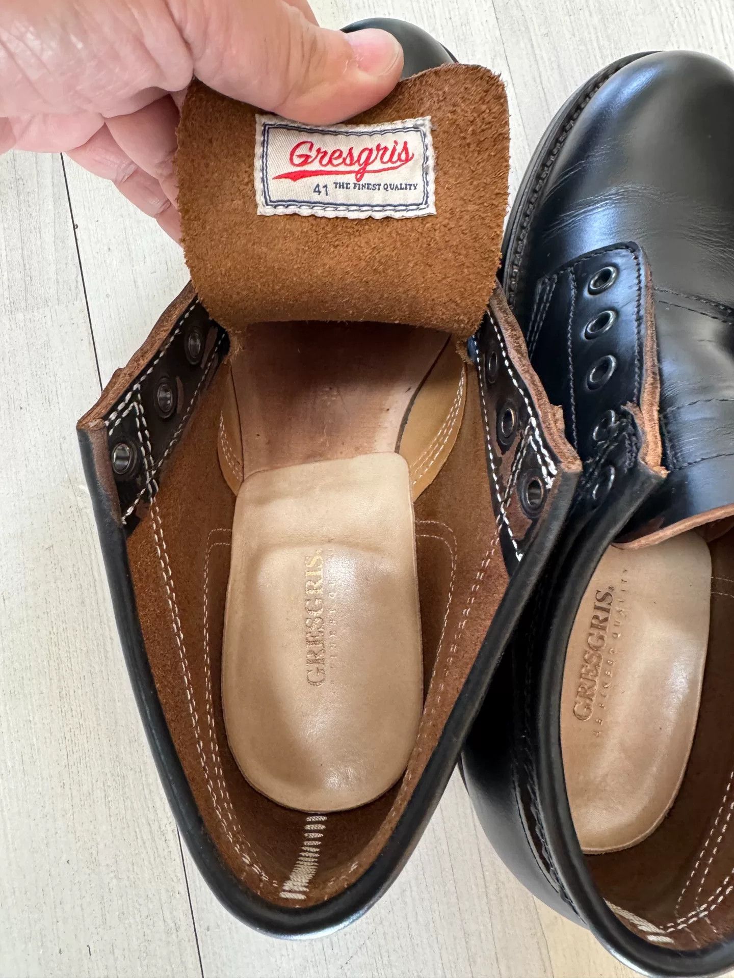 Patagonia GRE A01 Goodyear Retro Low-Top Work Boots Size US 8 / EU 41 - 2 Thumbnail