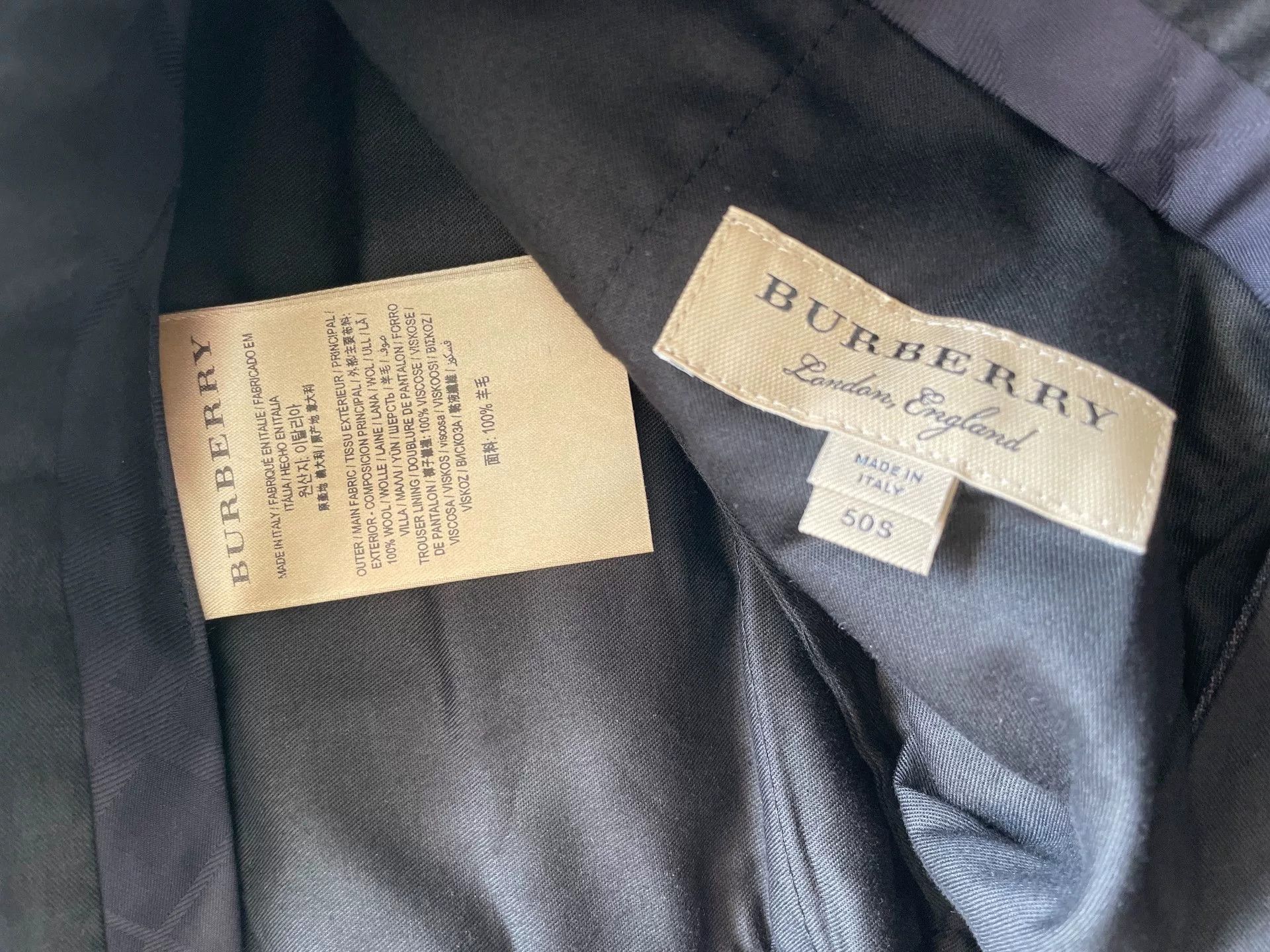 Burberry Burberry Classic Check Wool Suit Size US M / EU 48-50 / 2 - 8 Thumbnail
