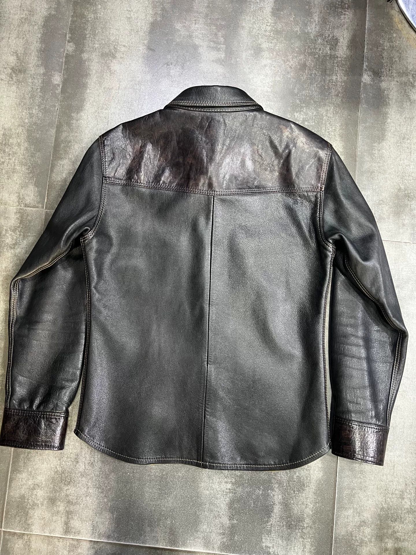 The Flat Head Flat Head Horse Leather Shirt Size US M / EU 48-50 / 2 - 7 Thumbnail