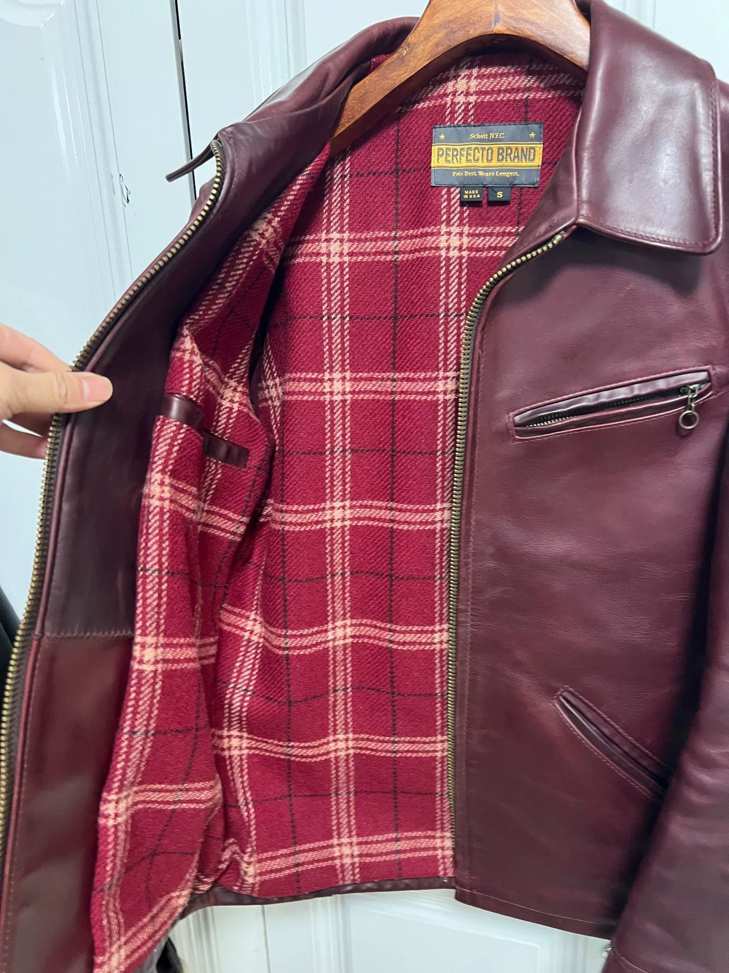 Schott Schott American Leather Jacket Size US M / EU 48-50 / 2 - 8 Thumbnail