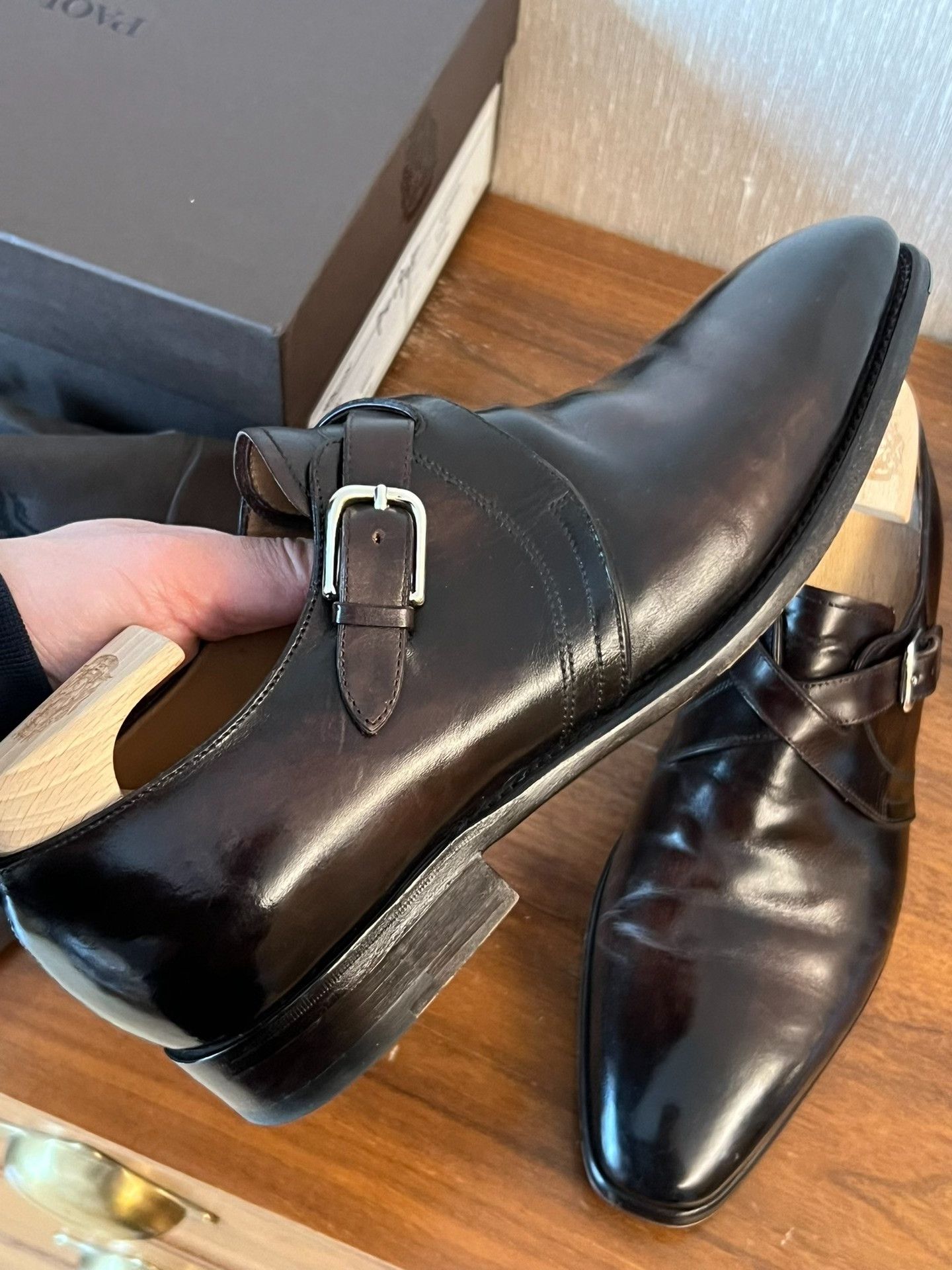 Other Paolo Scafora Monk Shoes Size US 9 / EU 42 - 3 Thumbnail